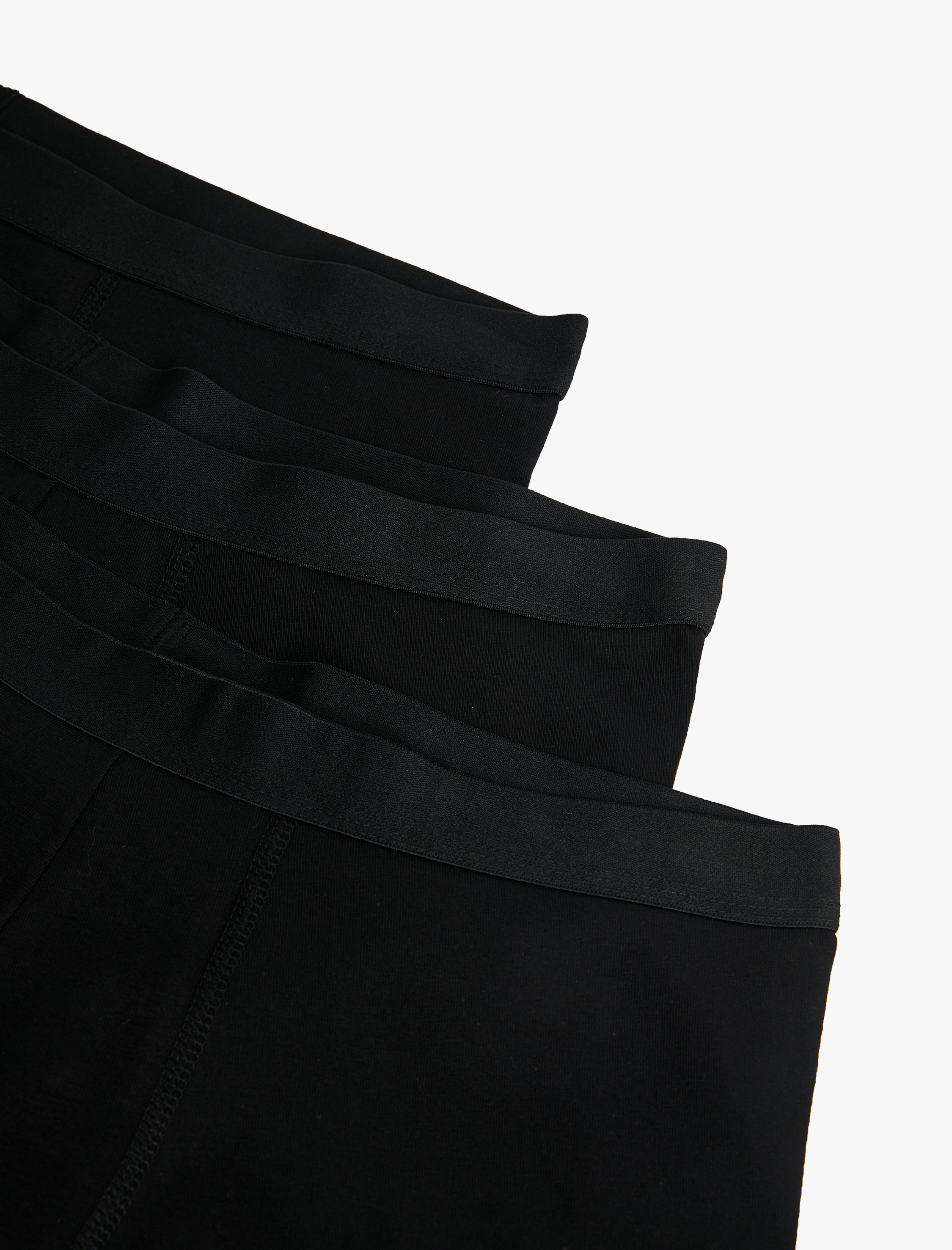   Pamuklu Basic 3'lü Boxer Seti