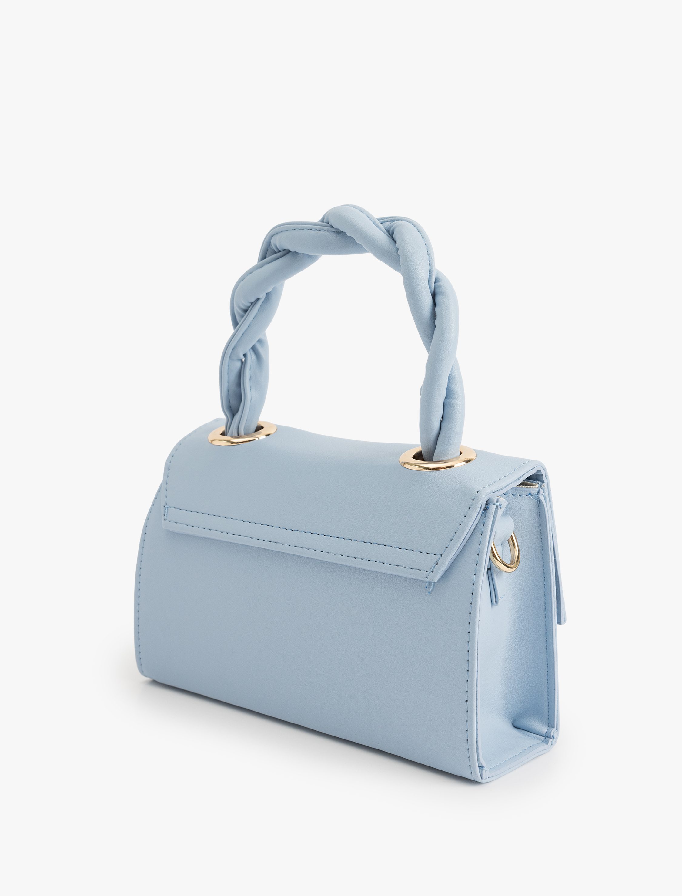  Kadın Örgü Saplı El Çantası