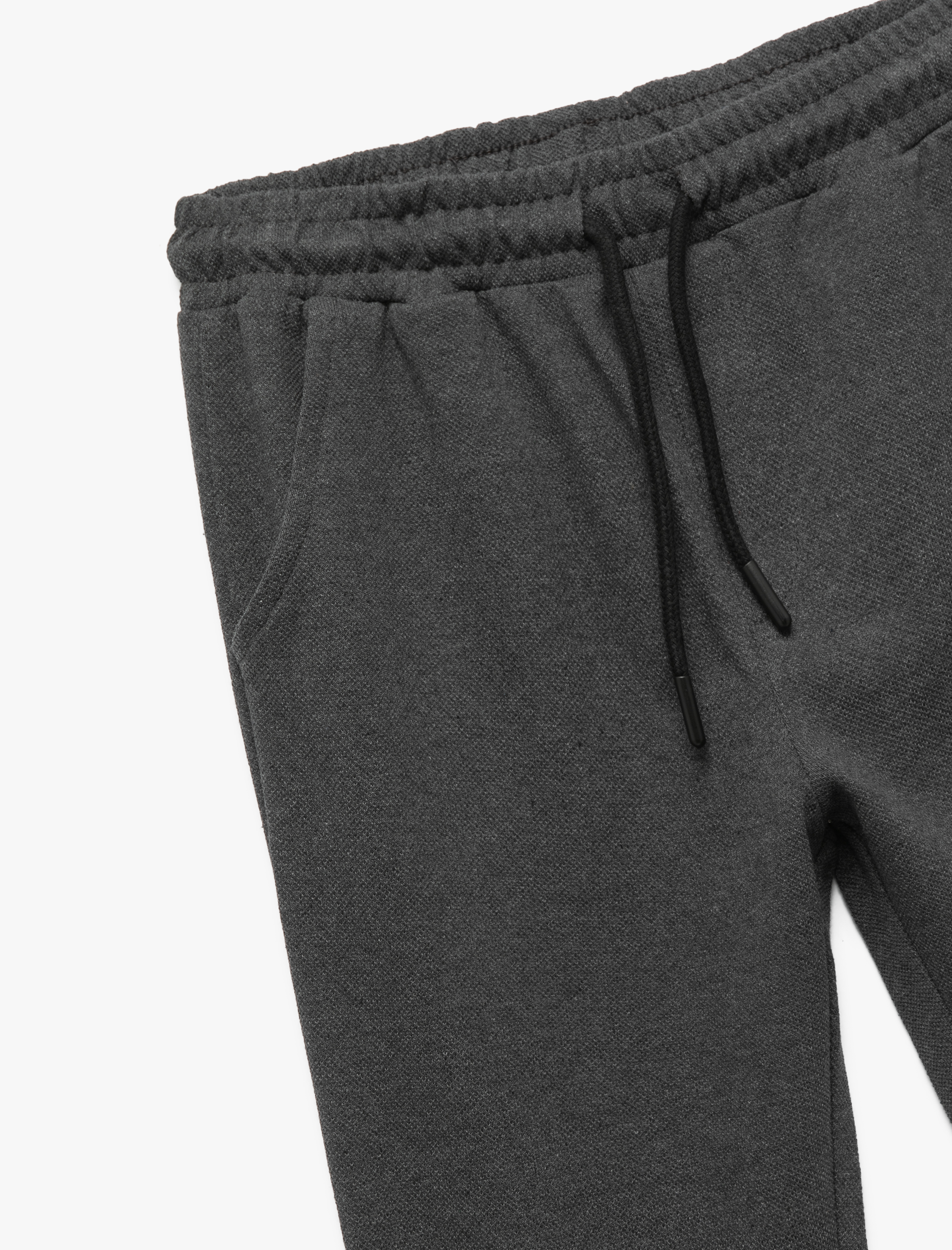  Erkek Çocuk Beli Bağcıklı Cepli Basic Jogger Eşofman Altı