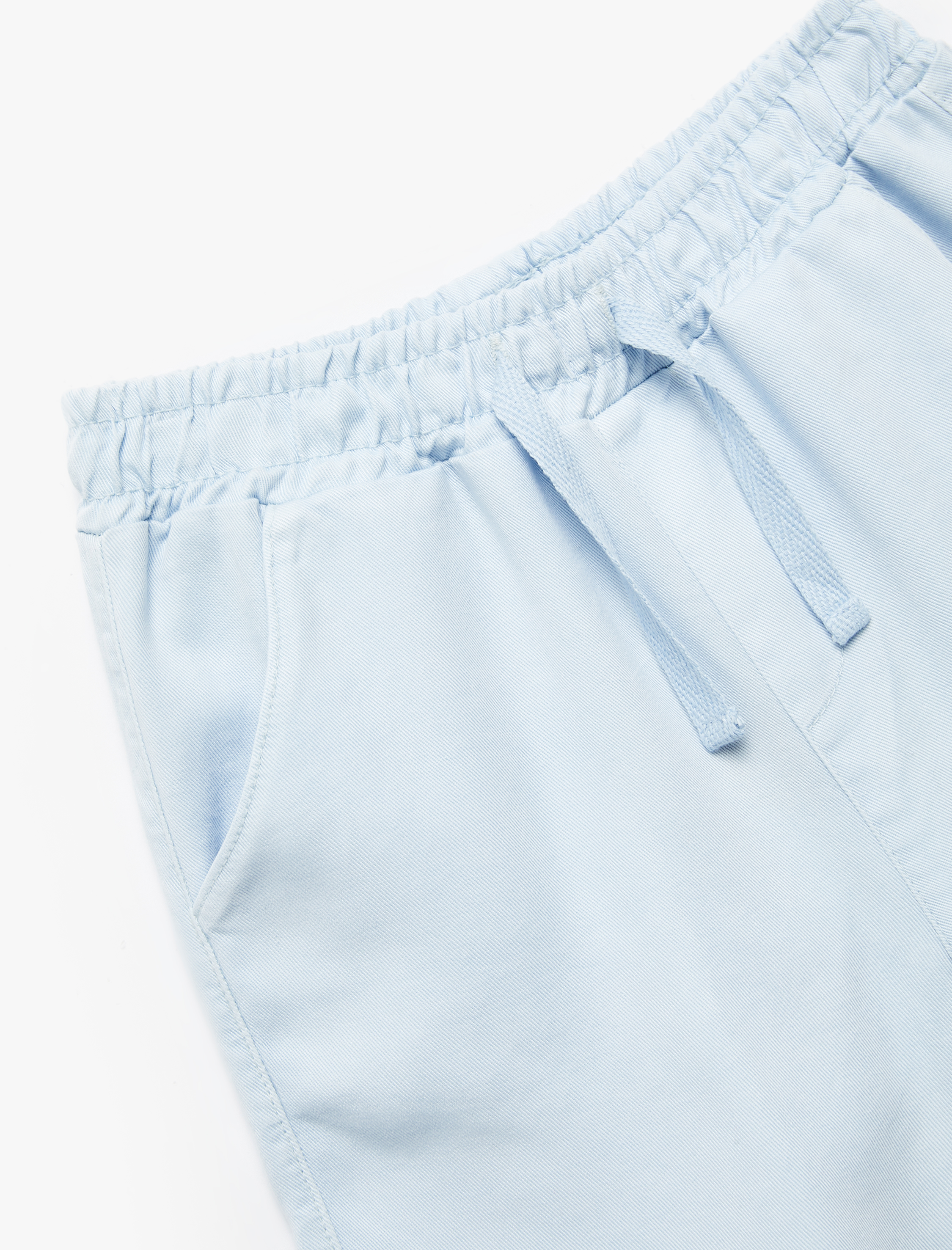  Erkek Bebek Beli Bağcıklı Cep detaylı Basic Şort