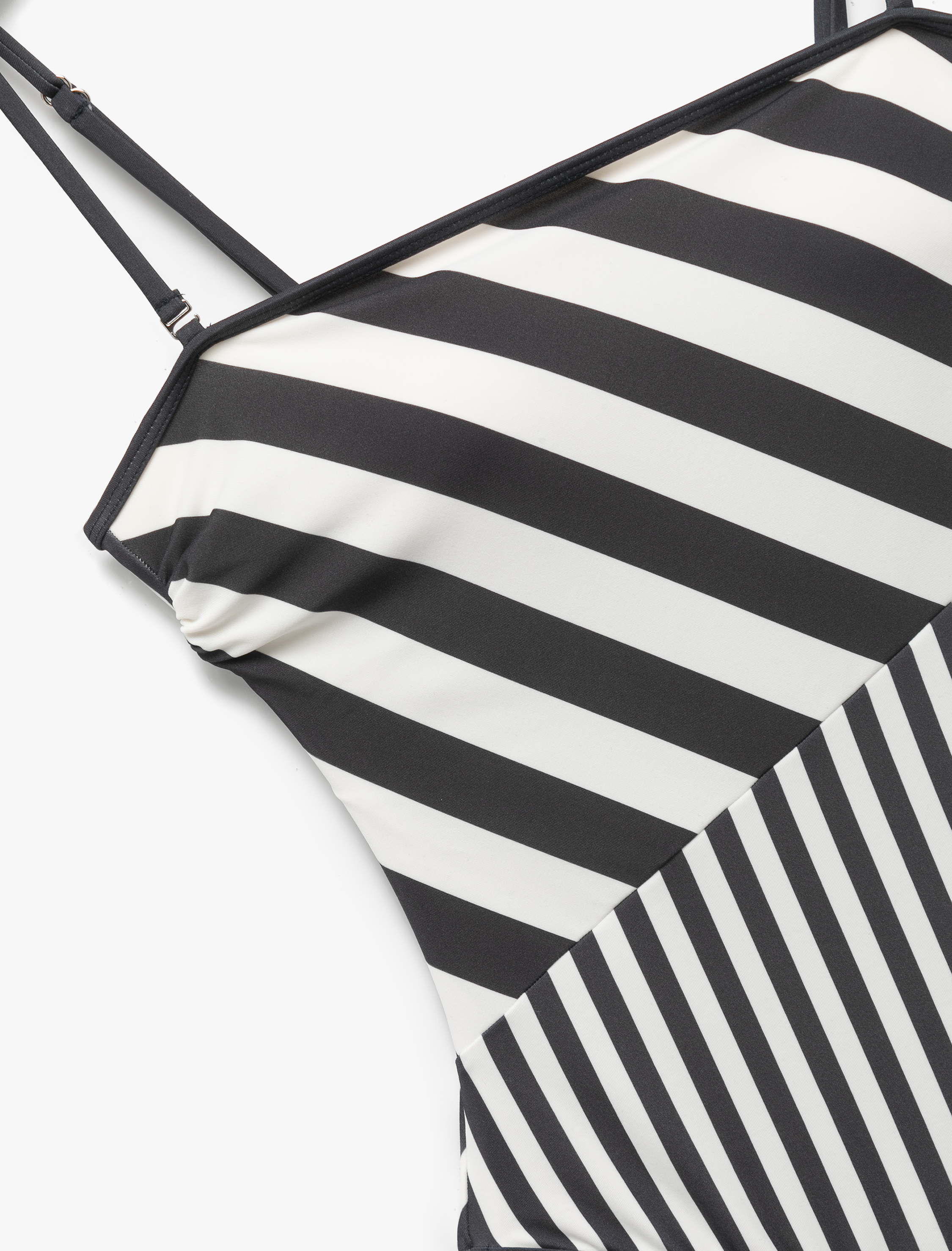   Çizgili Straplez Mayo