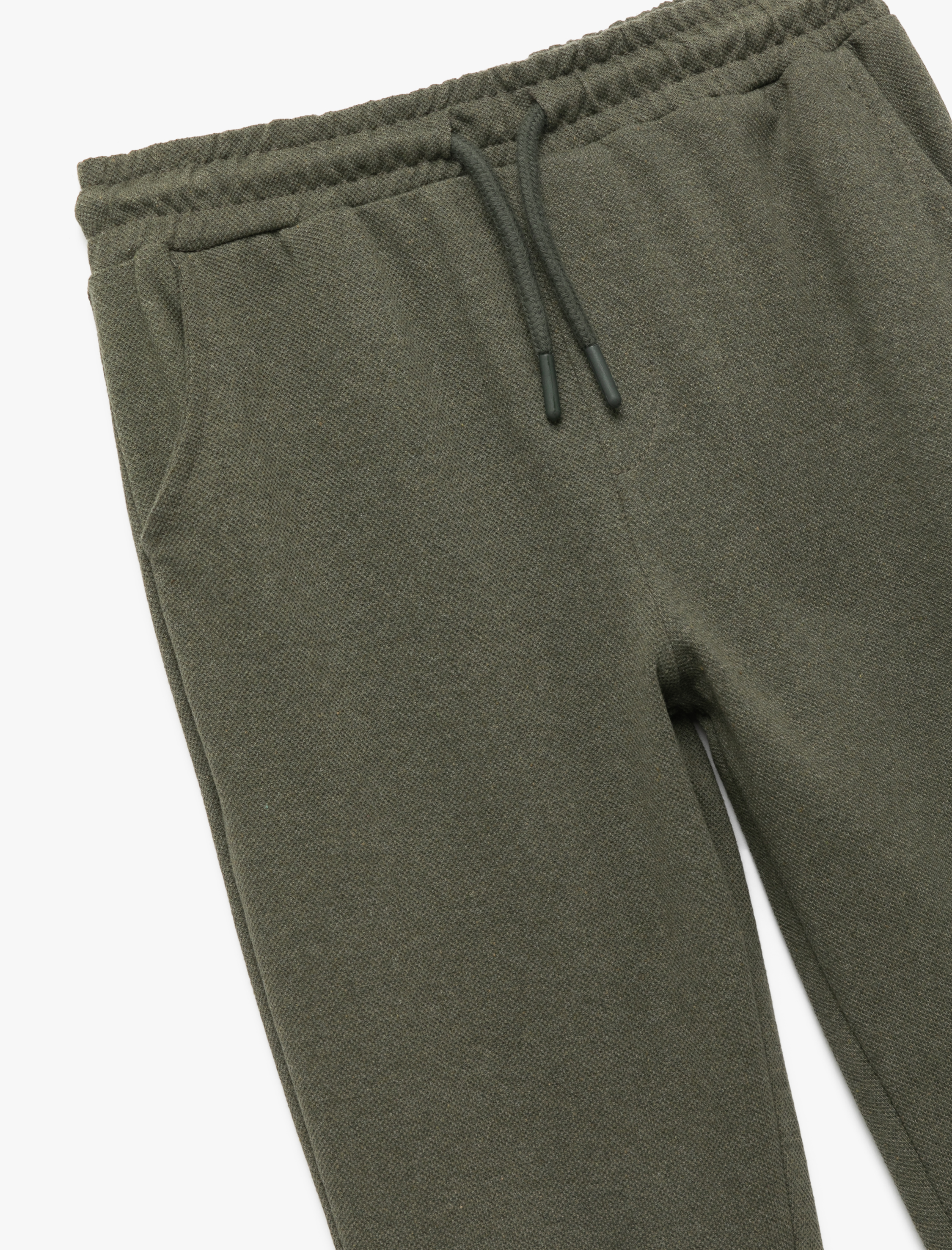 Erkek Çocuk Beli Bağcıklı Cepli Basic Jogger Eşofman Altı