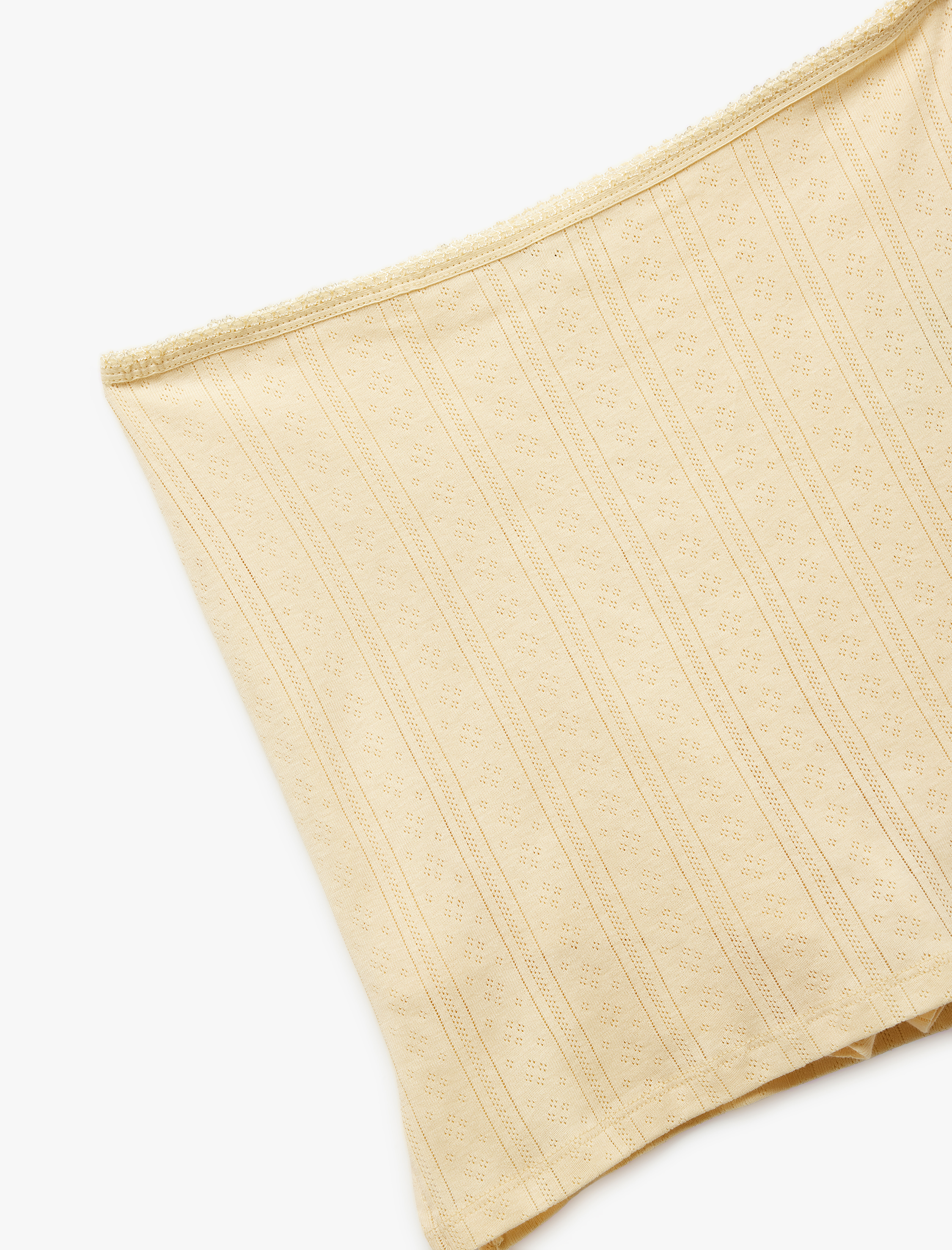   Pamuklu Slim Fit  Şortlu Mini Etek