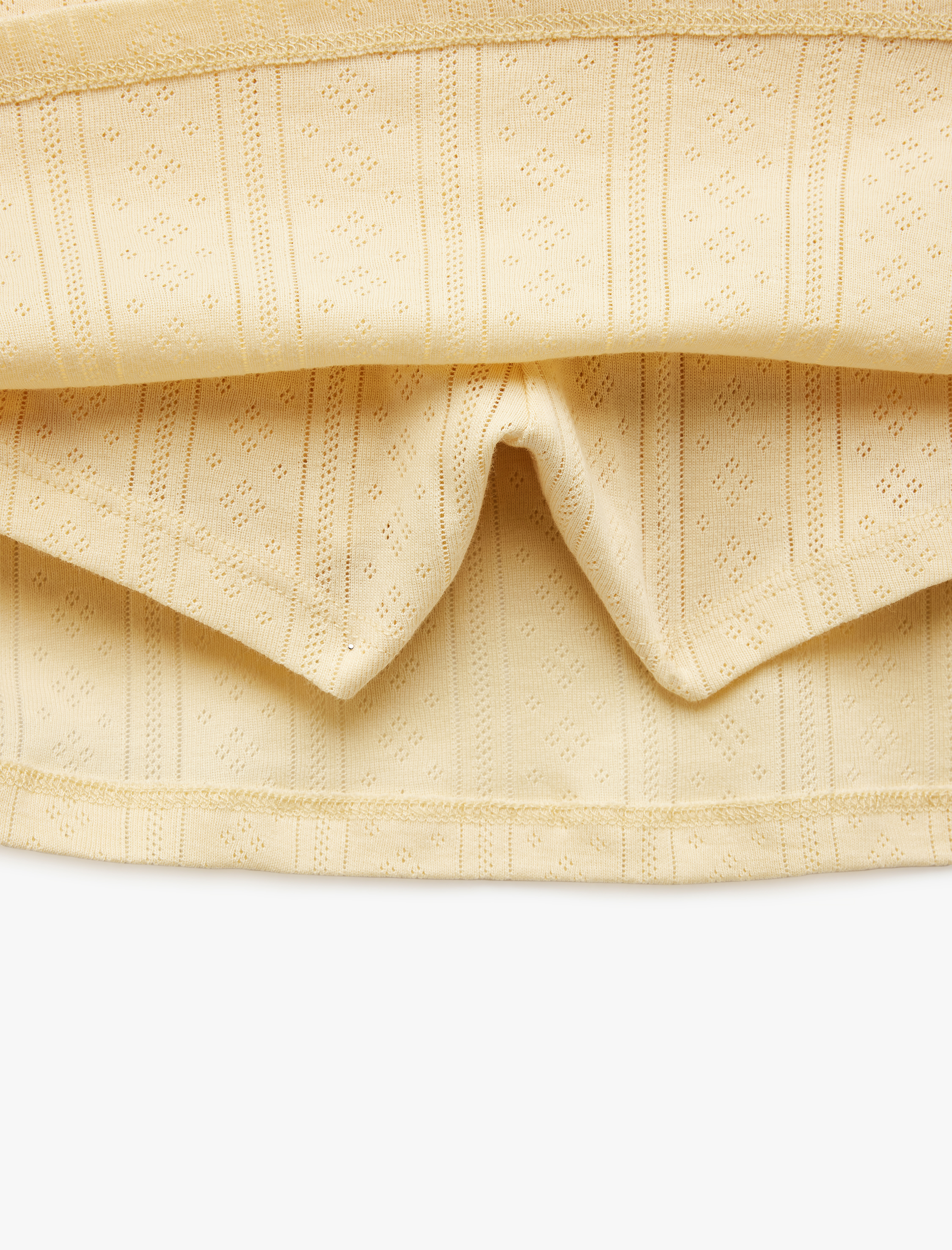   Pamuklu Slim Fit  Şortlu Mini Etek