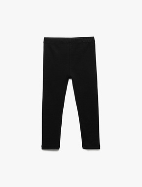 Pamuklu Beli Lastikli Basic Tayt