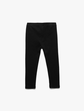 Pamuklu Beli Lastikli Basic Tayt_1
