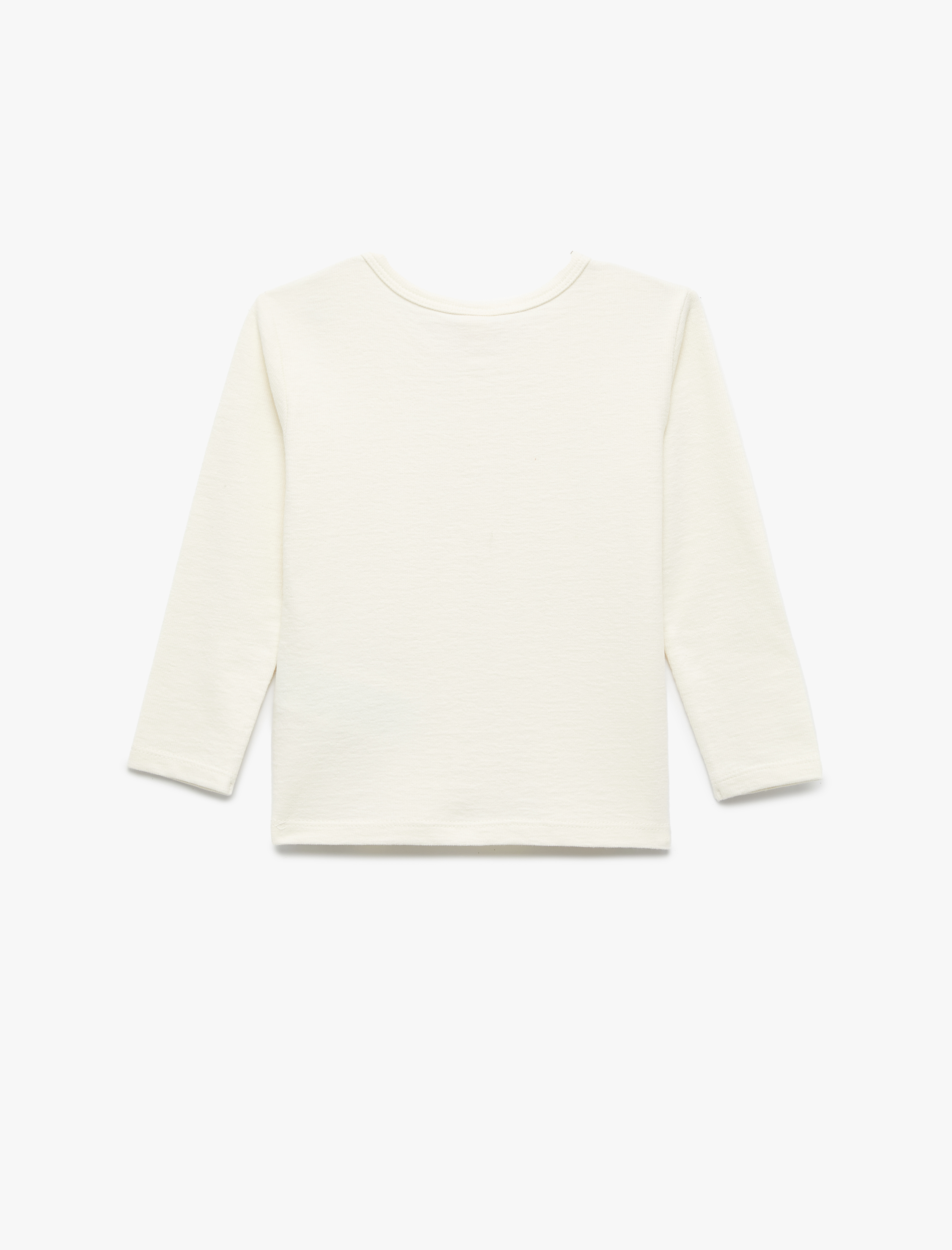  Erkek Bebek Pamuklu Uzun Kollu Düğmeli Tişört