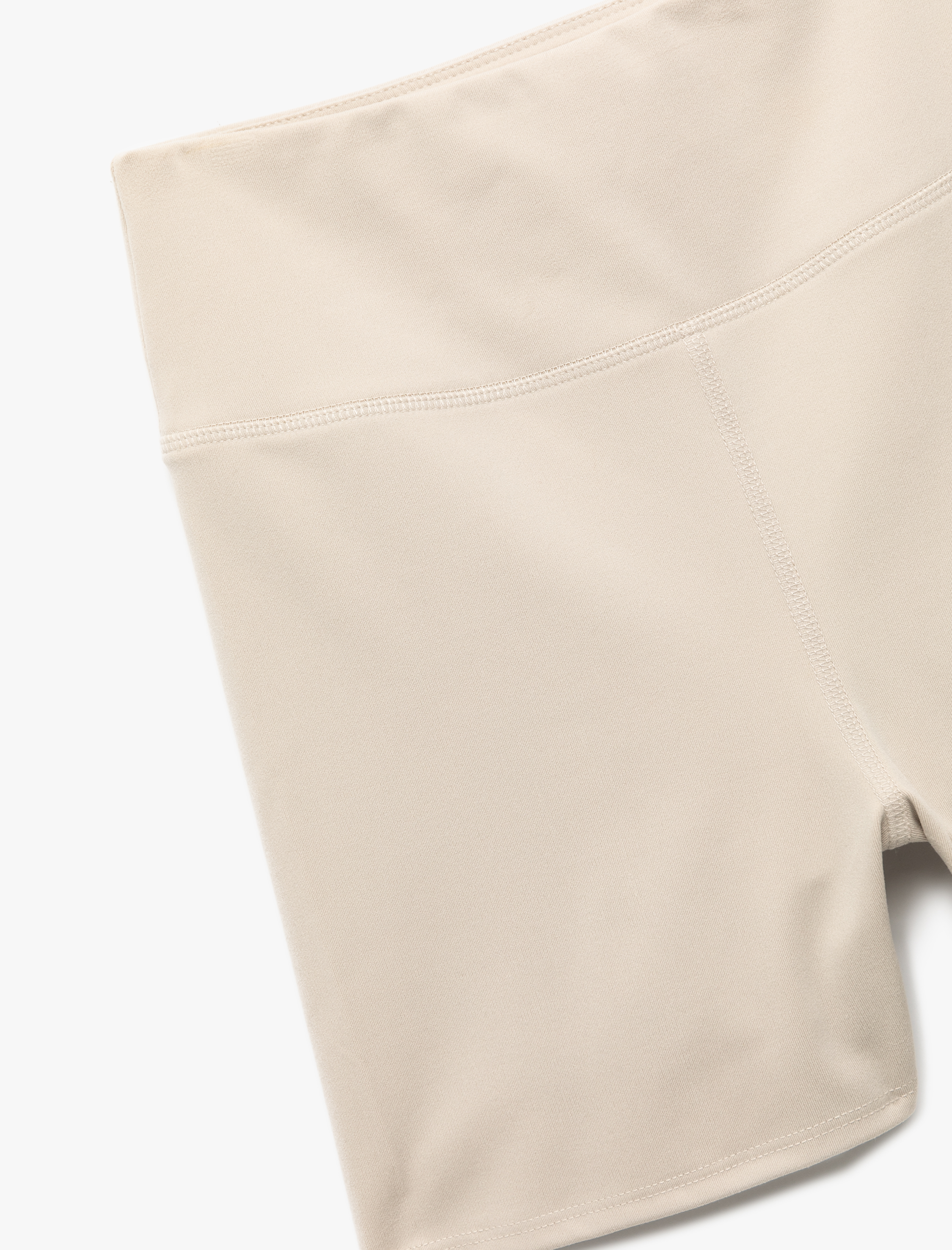   Yüksek Bel Slim Fit Dikiş Detaylı Biker Spor Tayt