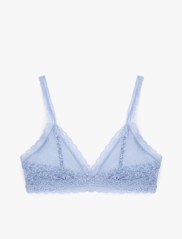 Transparan Dantelli Bralet Sütyen_0