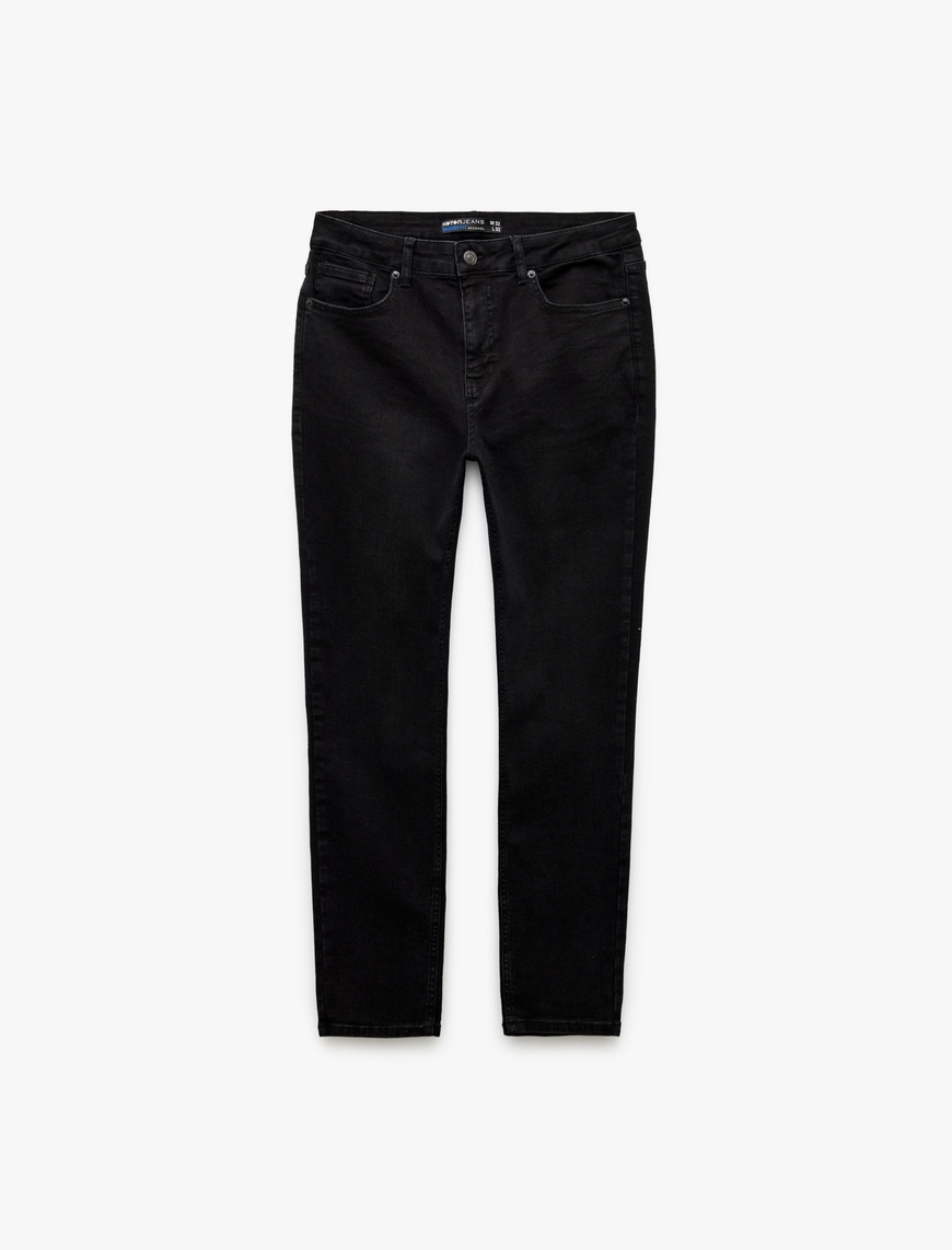   Normal Bel Pamuklu Skinny Fit Jean Pantolon - Michael Jean