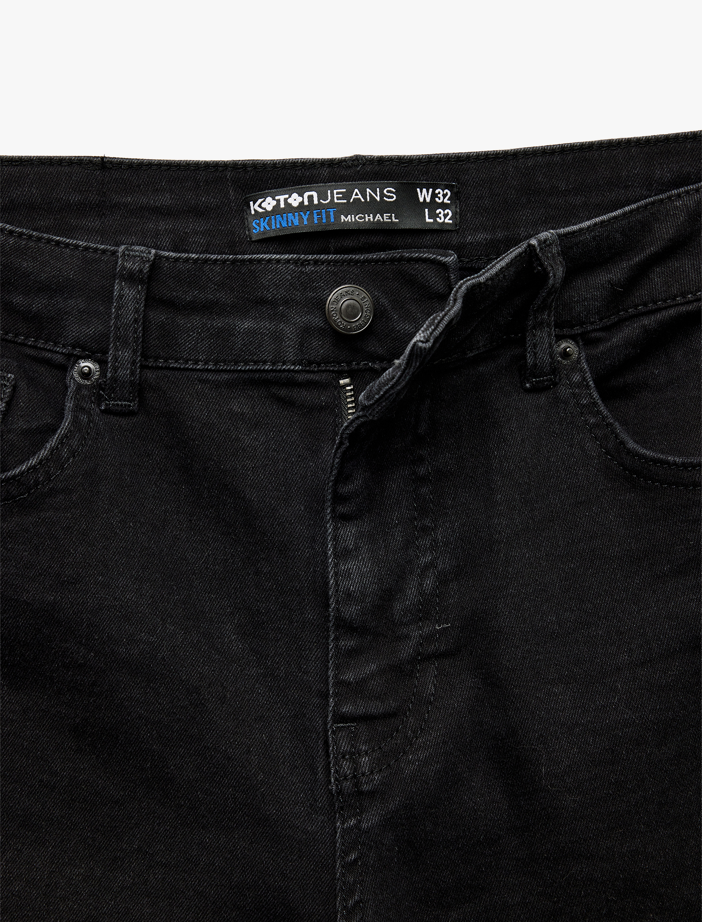 Normal Bel Pamuklu Skinny Fit Jean Pantolon - Michael Jean