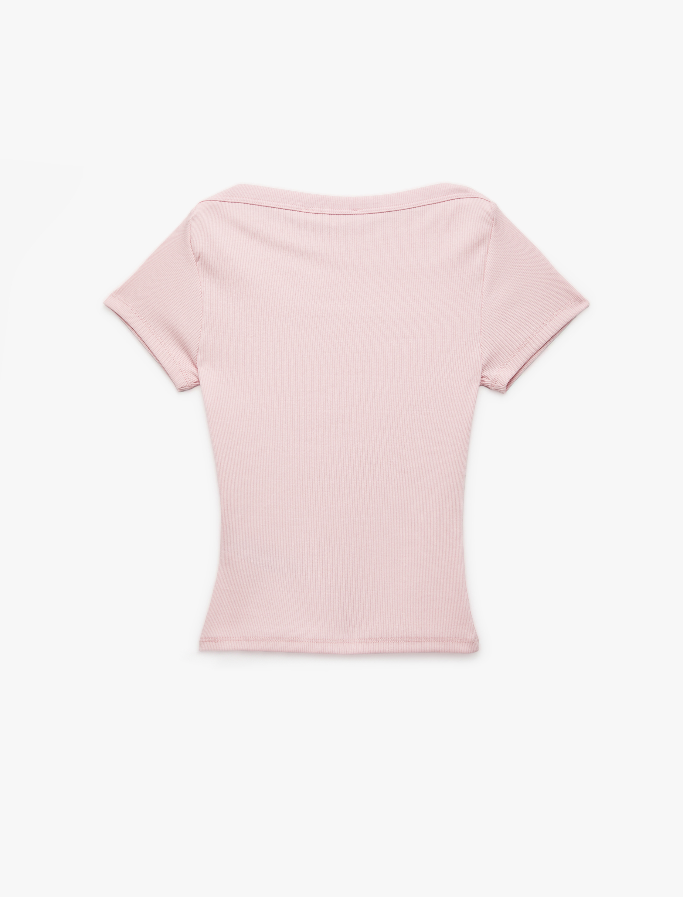   Pamuklu Slim Fit Kısa Kollu Bisiklet Yaka Basic Tişört