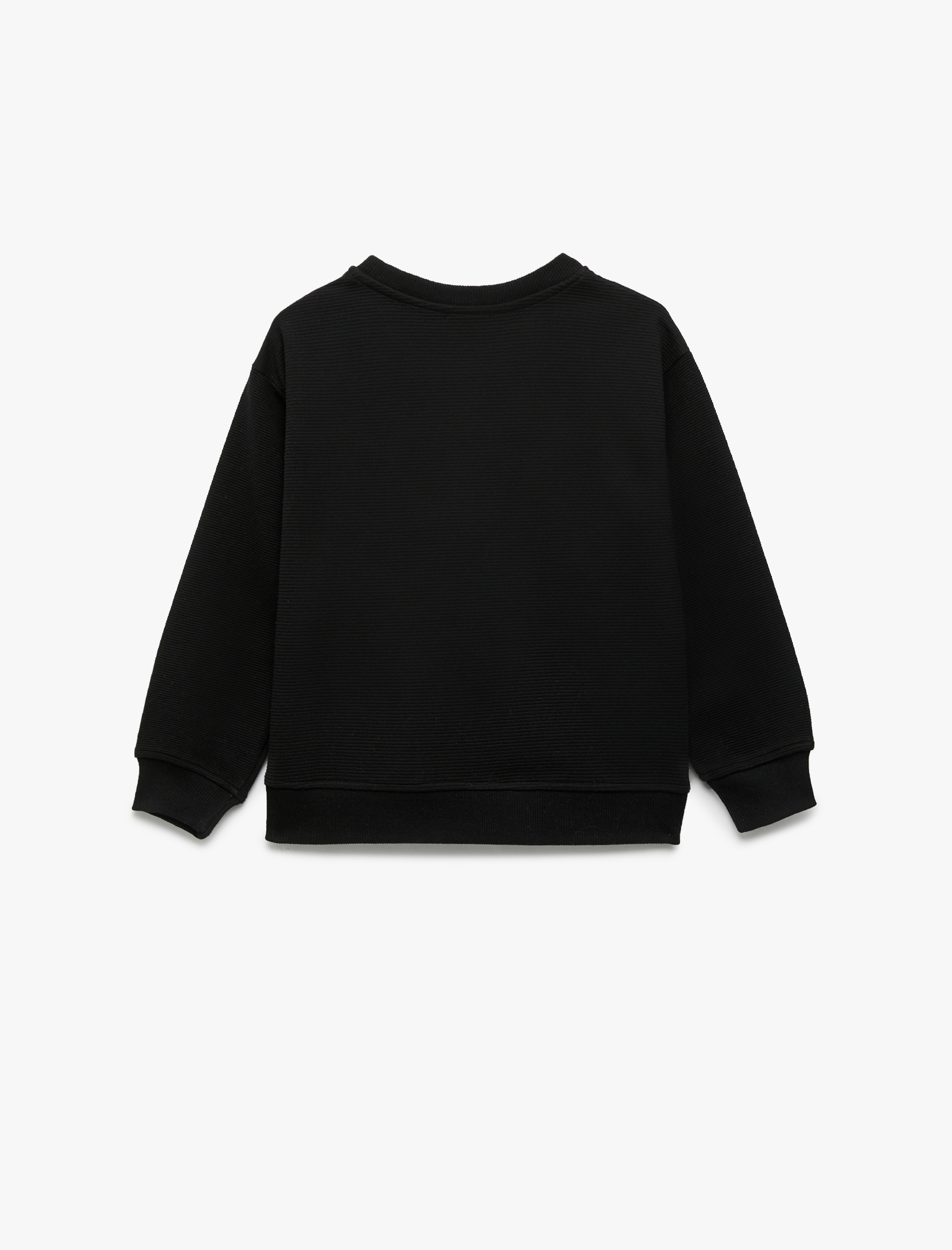  Erkek Çocuk Uzun Kollu Bisiklet Yaka Basic Sweatshirt