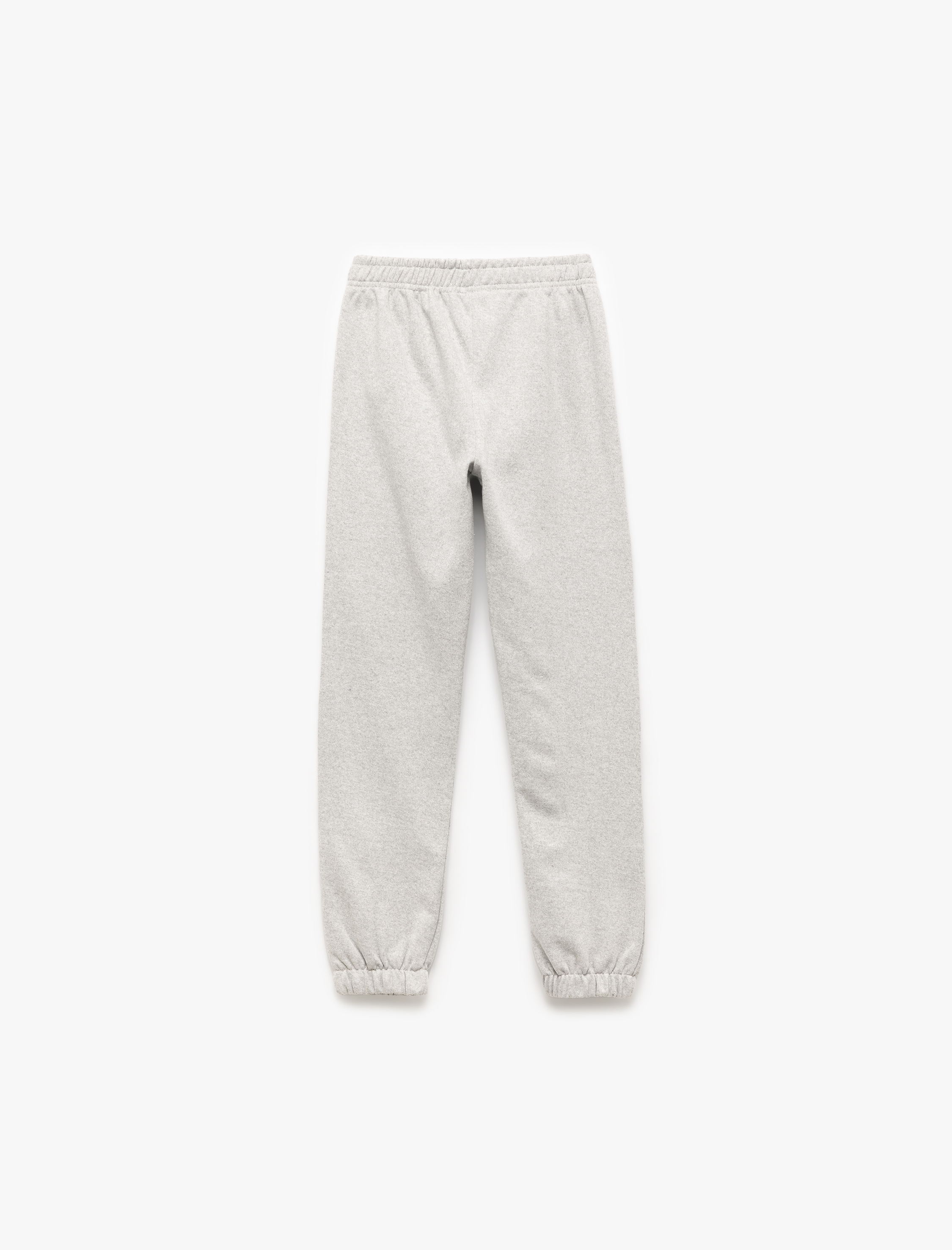  Kız Çocuk Beli Lastikli Şardonlu Basic Jogger Eşofman Altı