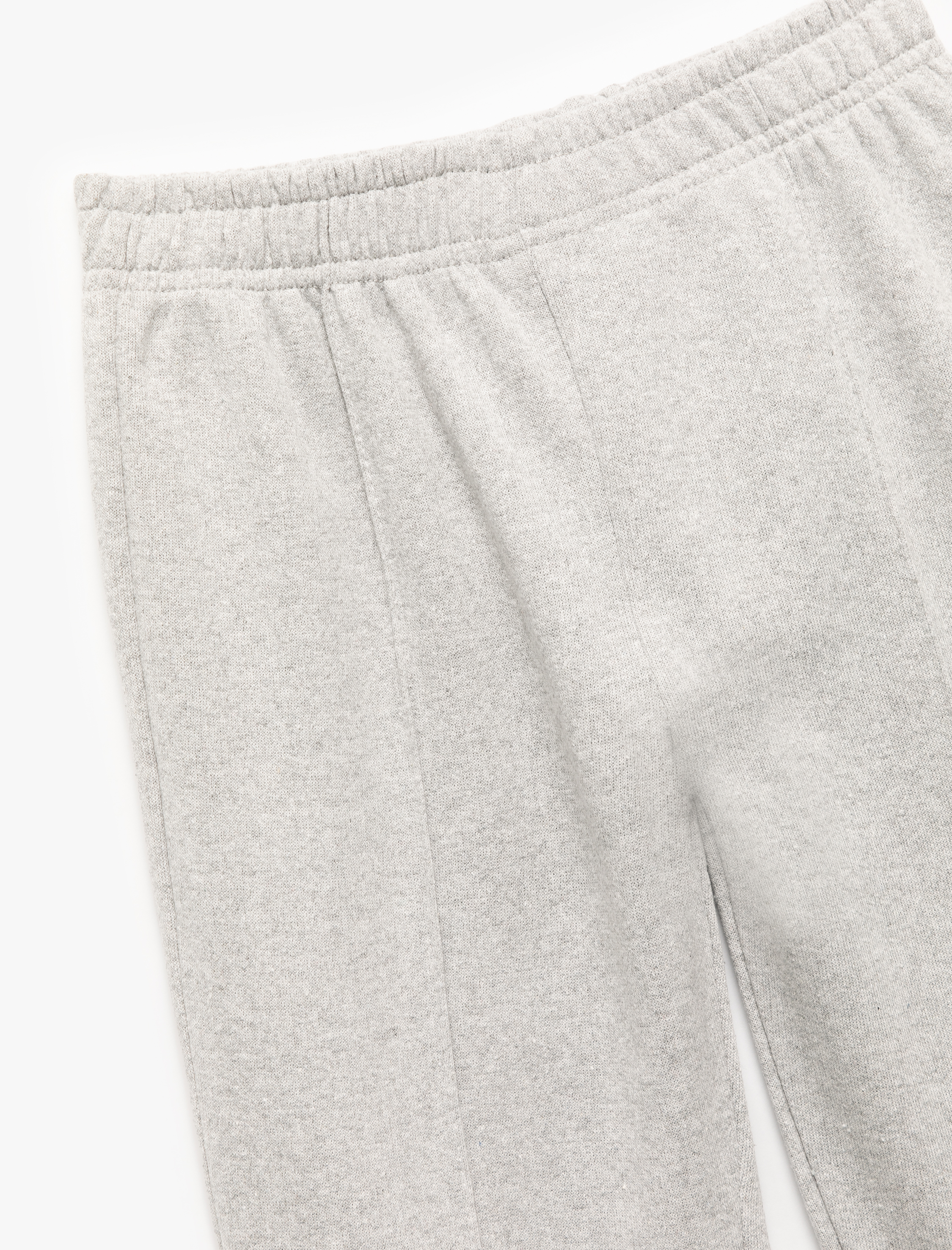  Kız Çocuk Beli Lastikli Şardonlu Basic Jogger Eşofman Altı