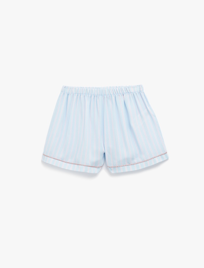  Rahat Kalıp Viskon Kumaş Pijama Şort