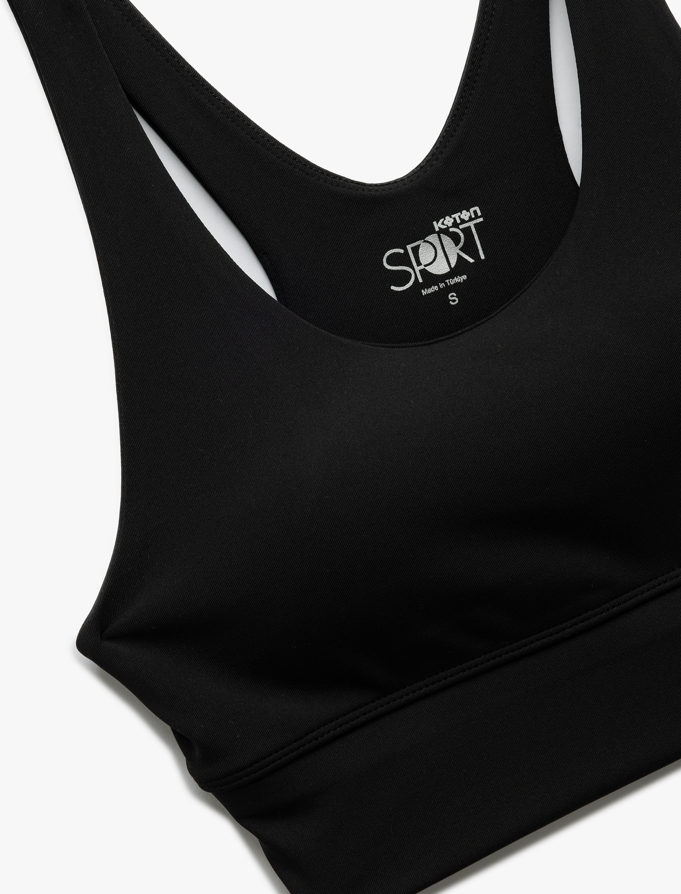   Kolsuz U Yaka Kaplı Sporcu Sütyeni