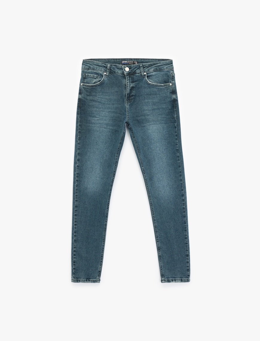   Normal Bel Skinny Fit Jean Pantolon - Michael Jean