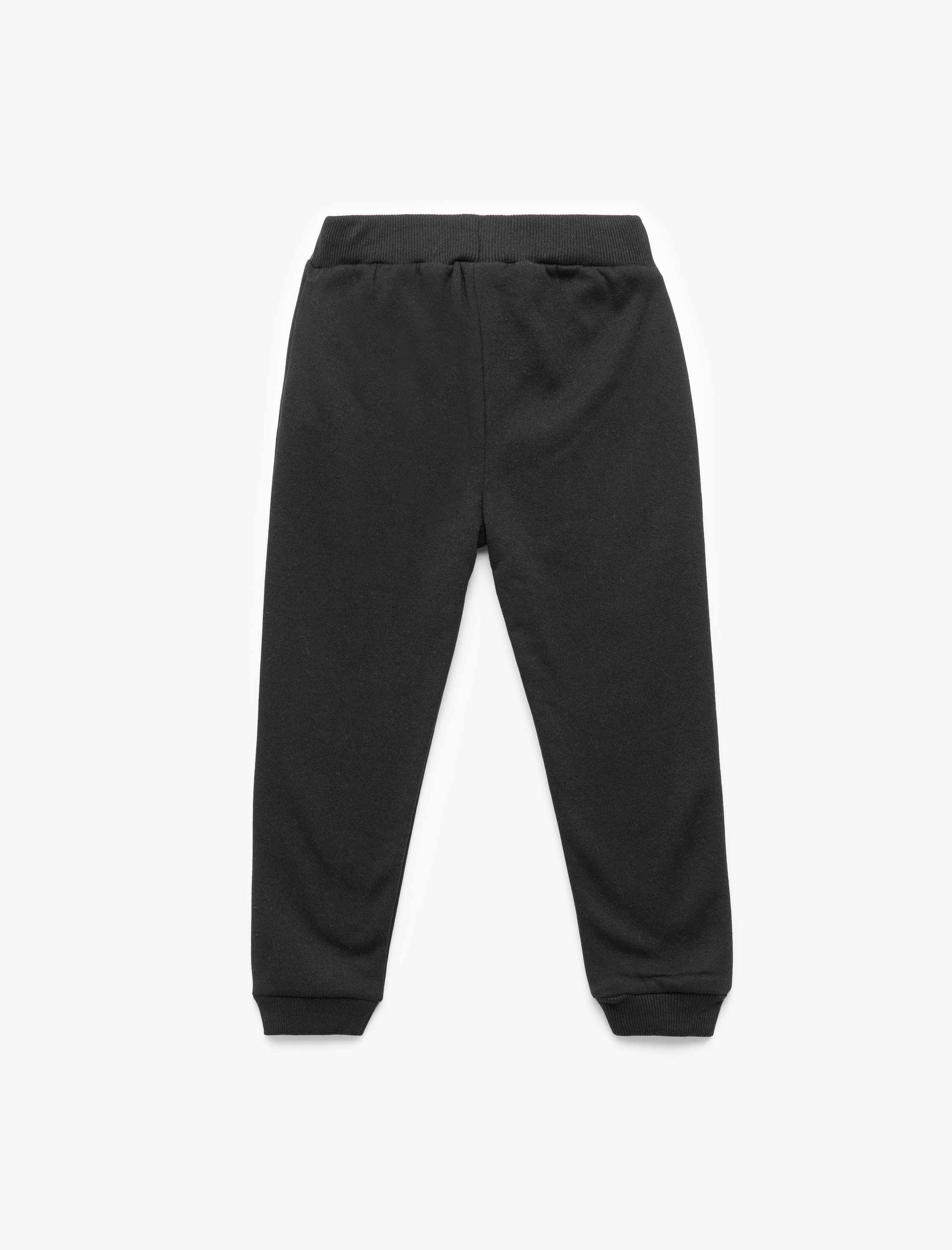  Erkek Bebek Beli Lastikli Şardonlu Basic Jogger Eşofman Altı