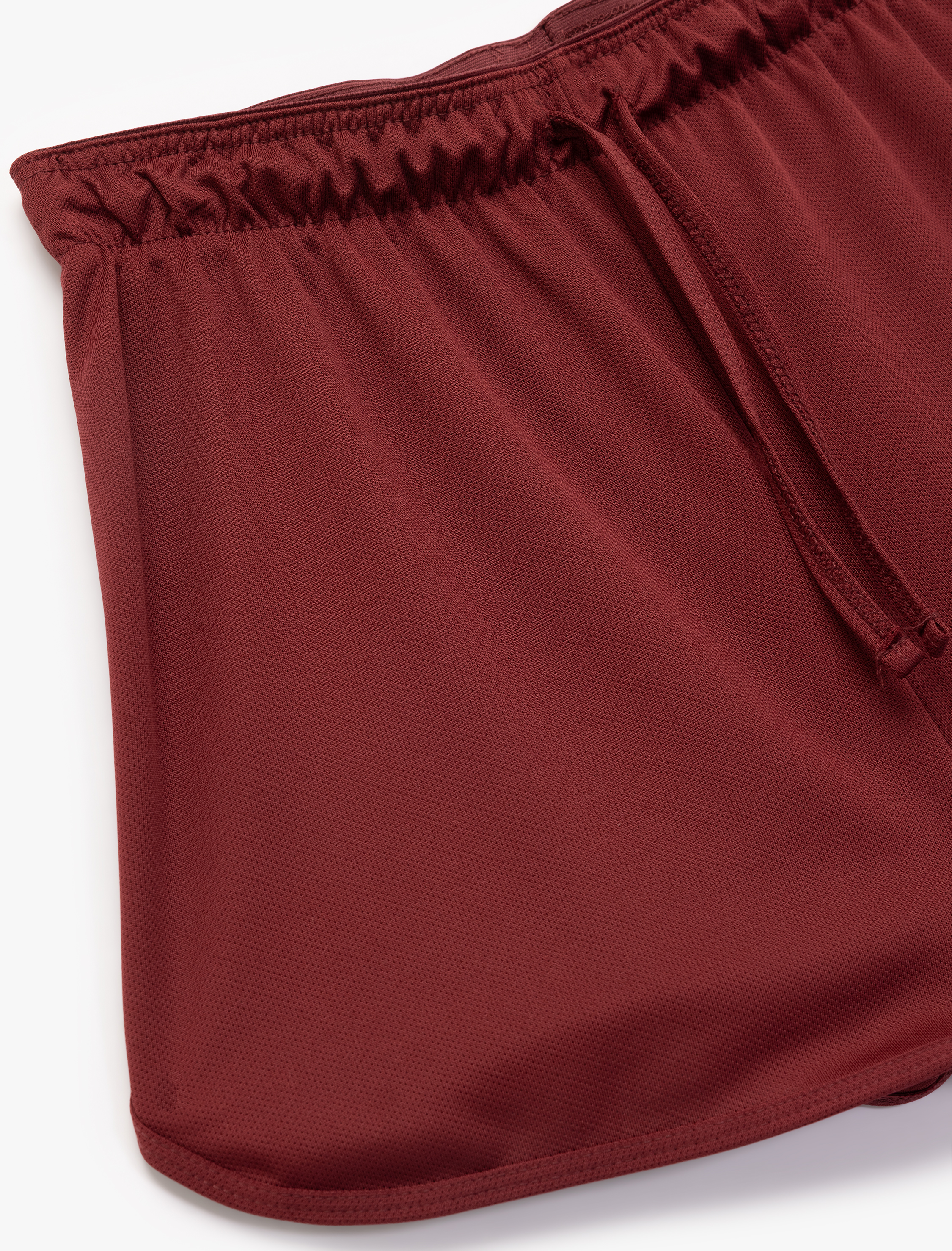   Yüksek Bel Rahat Kalıp Bağcıklı Basic Spor Şort