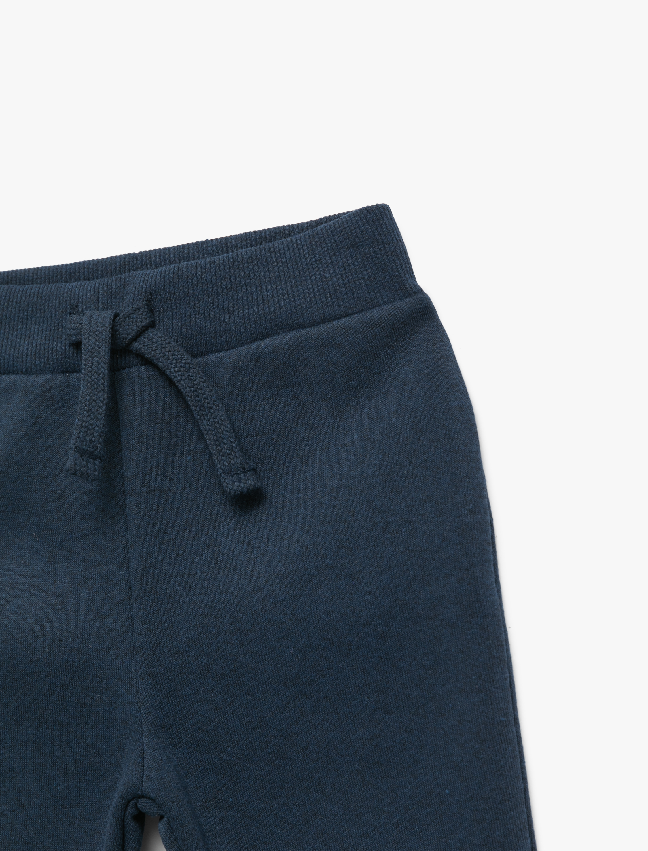  Erkek Bebek Beli Lastikli Şardonlu Basic Jogger Eşofman Altı