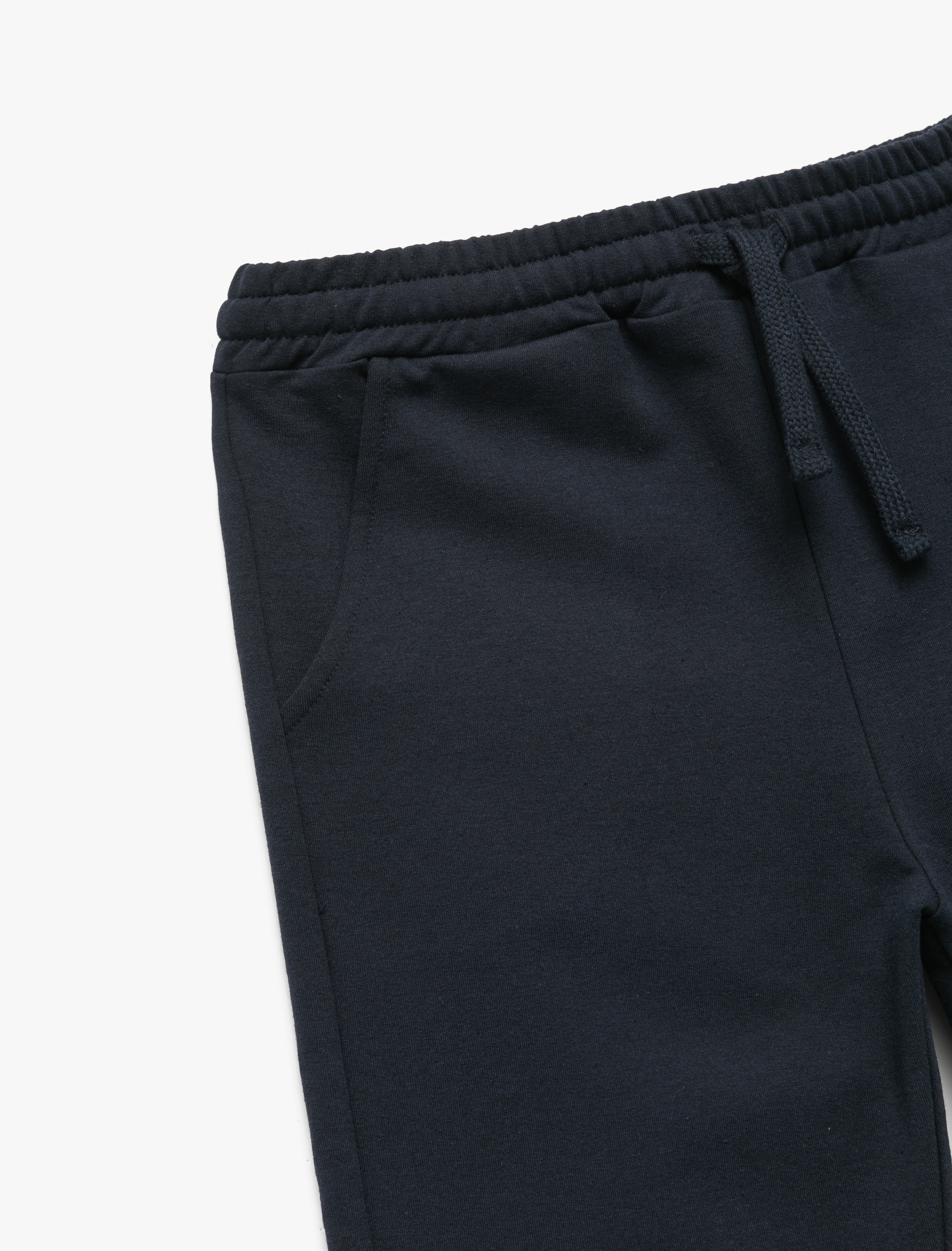  Erkek Çocuk Rahat Lastikli Paça Cepli Basic Jogger Eşofman Altı