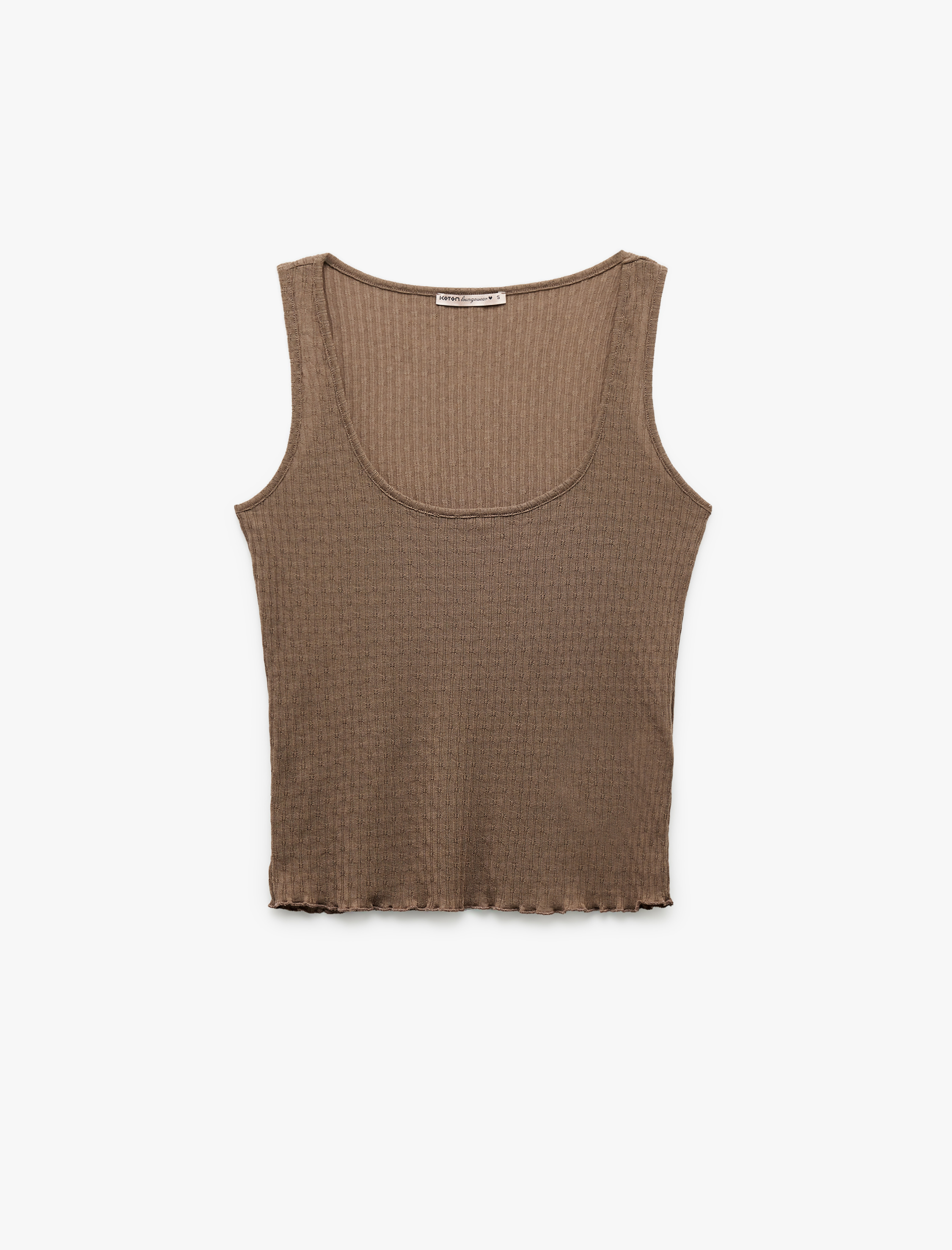   U Yaka Kolsuz Dokulu Atlet Pijama Üstü