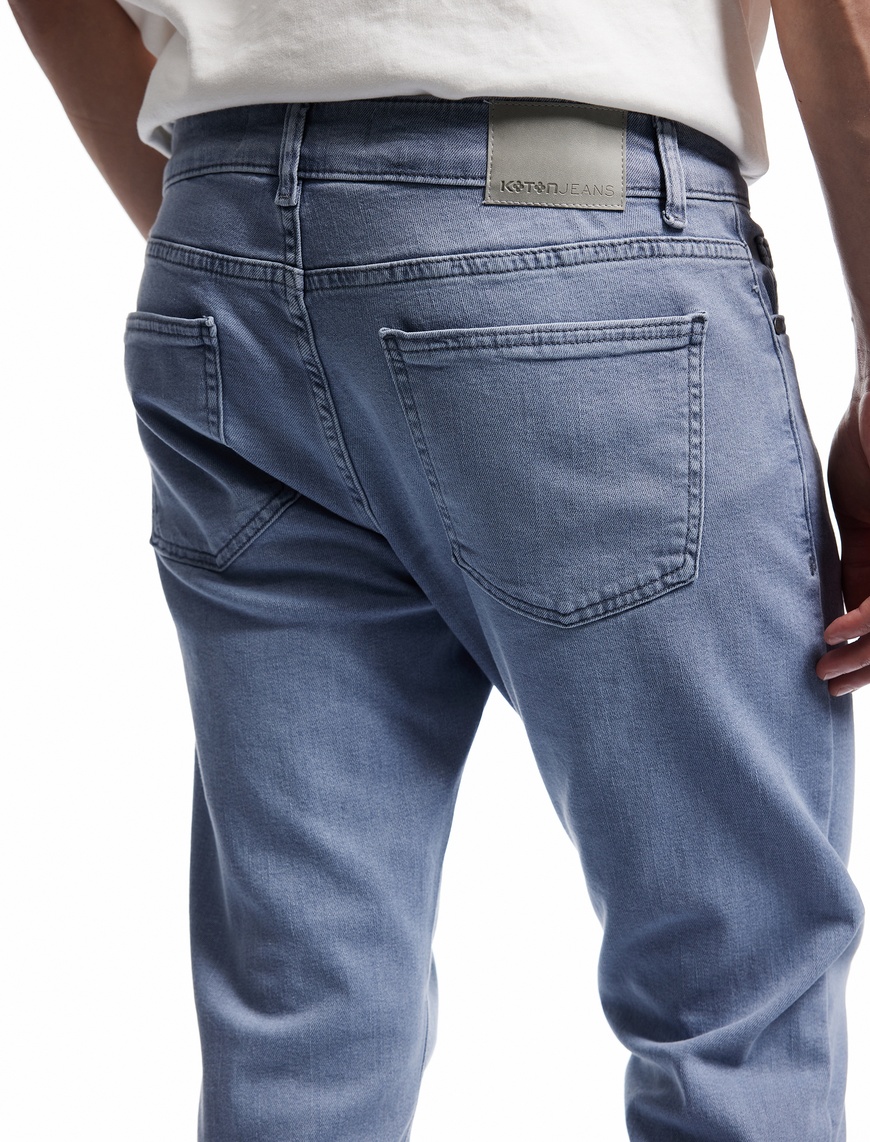   Normal Bel Pamuklu Skinny Fit Jean Pantolon - Michael Jean