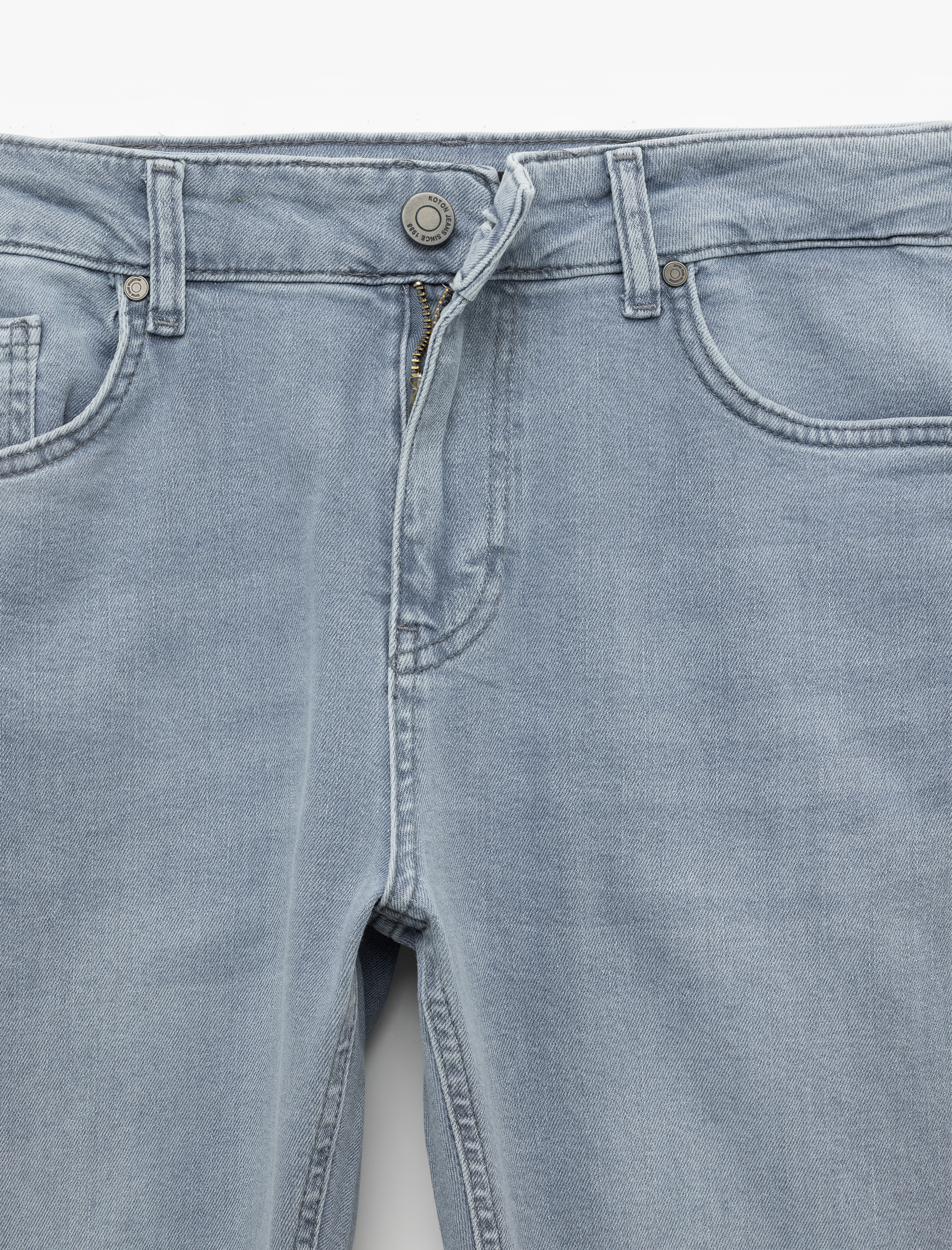 Normal Bel Pamuklu Skinny Fit Jean Pantolon - Michael Jean