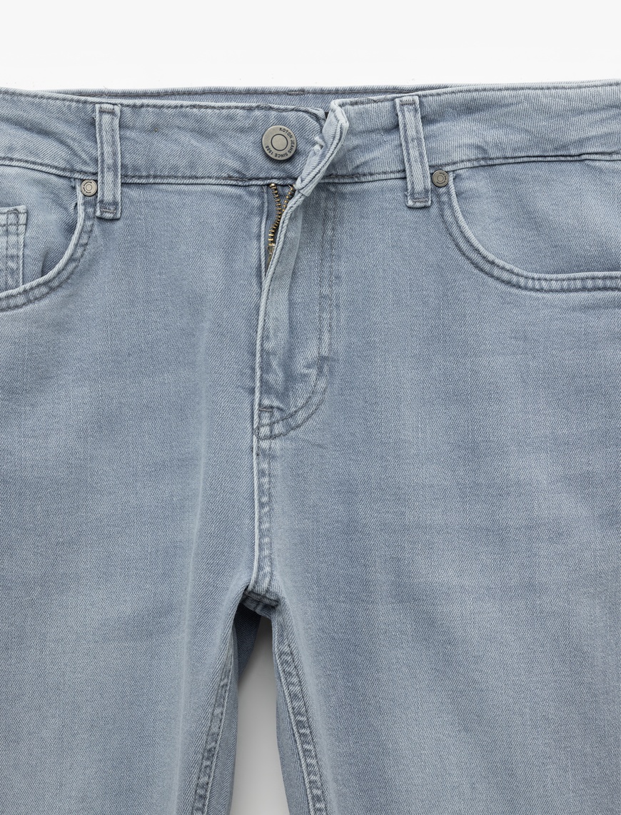   Normal Bel Pamuklu Skinny Fit Jean Pantolon - Michael Jean