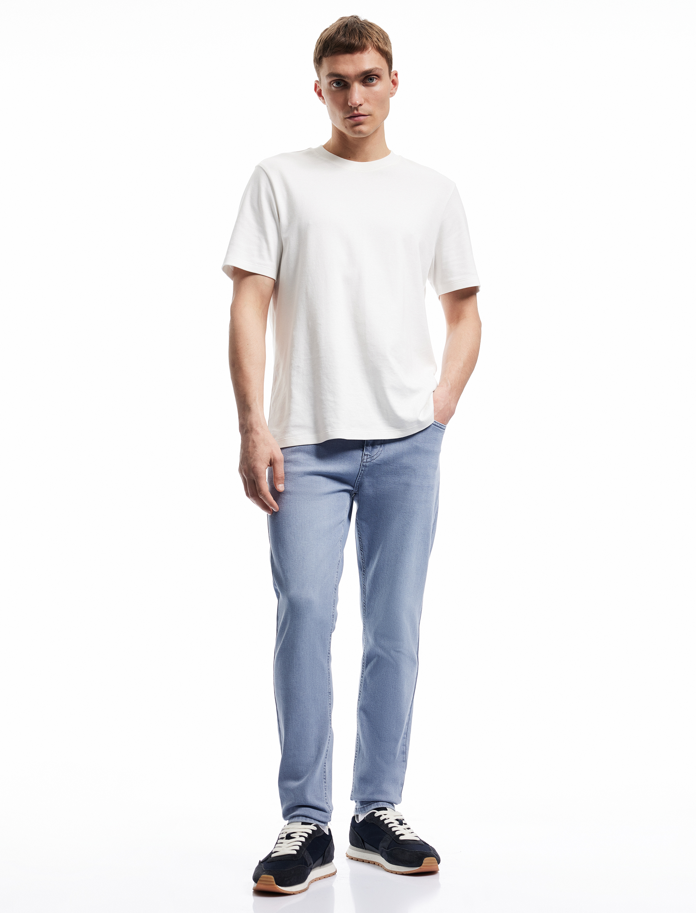 Normal Bel Pamuklu Skinny Fit Jean Pantolon - Michael Jean