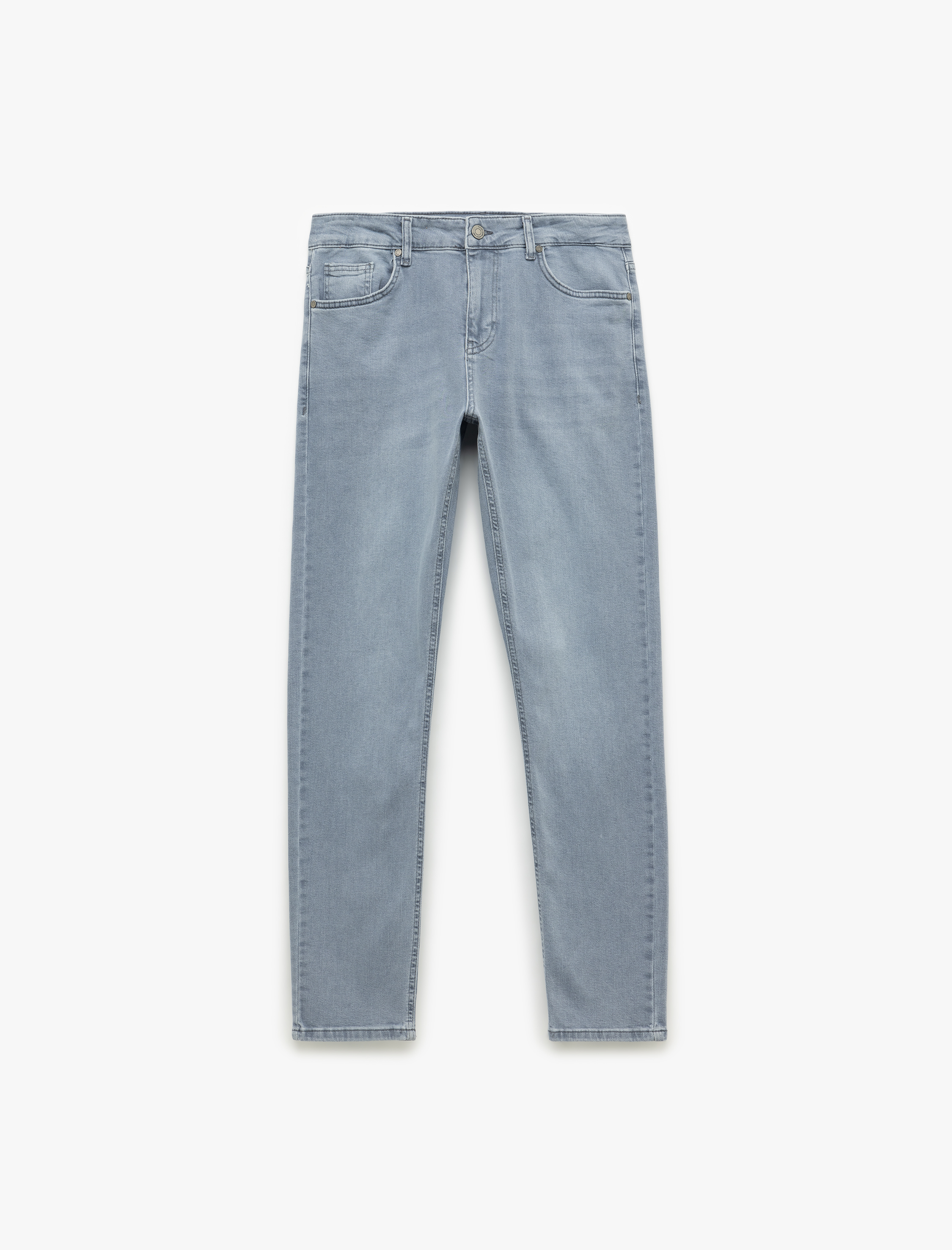 Normal Bel Pamuklu Skinny Fit Jean Pantolon - Michael Jean