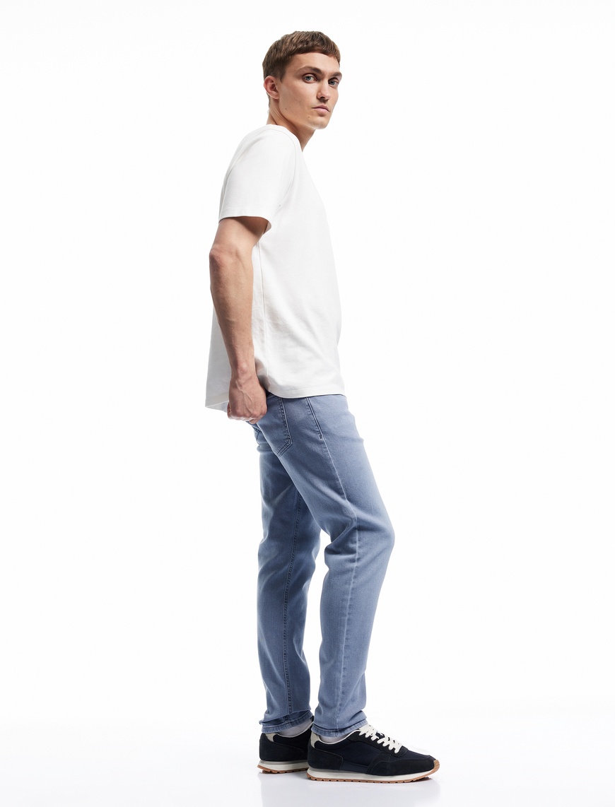   Normal Bel Pamuklu Skinny Fit Jean Pantolon - Michael Jean