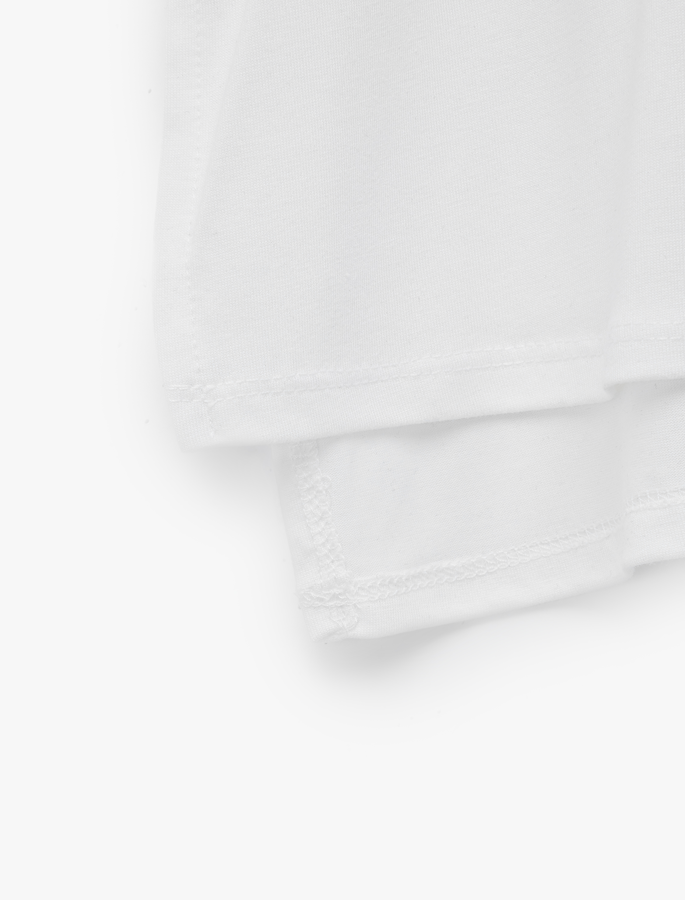   Kısa Kollu Bisiklet Yaka Oversize Spor Tişört