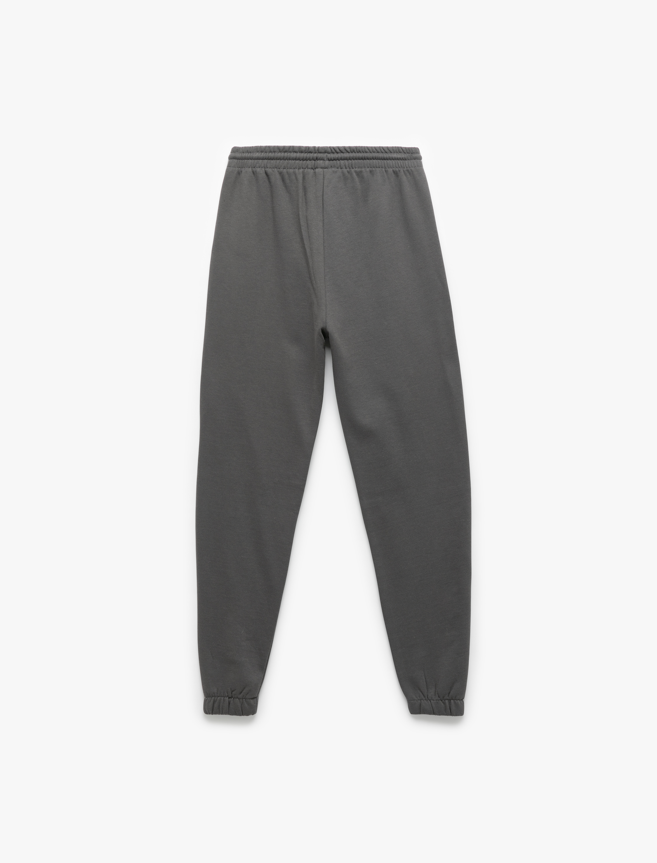  Erkek Çocuk Pamuklu Baskı Detaylı Şardonlu Jogger Eşofman Altı