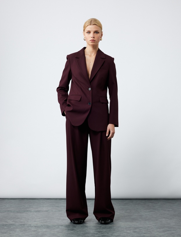 Regular Fit Kapaklı Cep Detaylı Uzun Kollu Kruvaze Blazer Ceket_0
