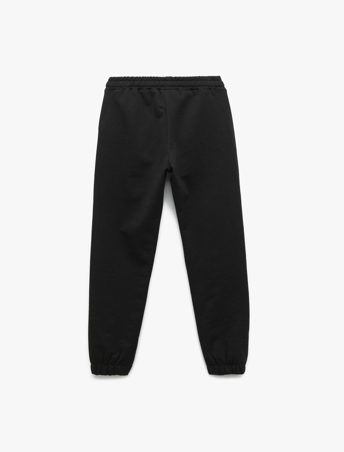Erkek Çocuk Beli Lastikli Cepli Basic Jogger Eşofman Altı