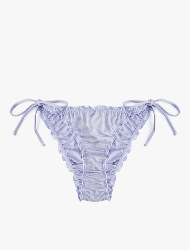 Bağlamalı Fırfırlı Bikini Altı_0
