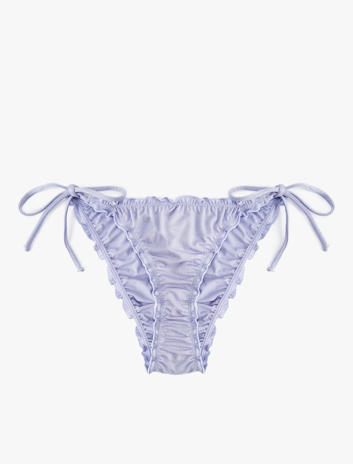  Bağlamalı Fırfırlı Bikini Altı