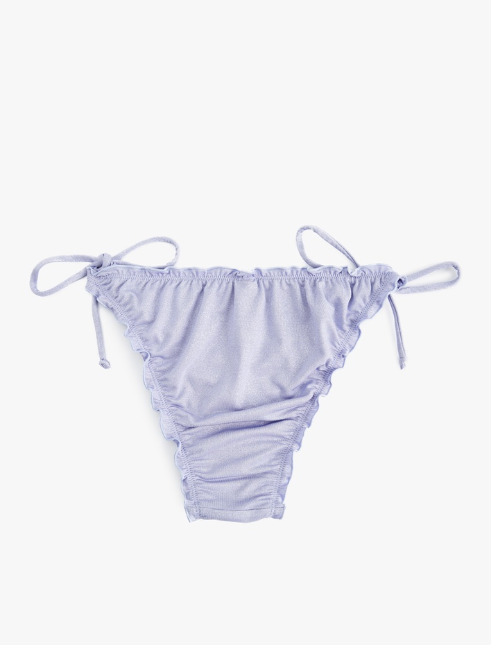  Bağlamalı Fırfırlı Bikini Altı