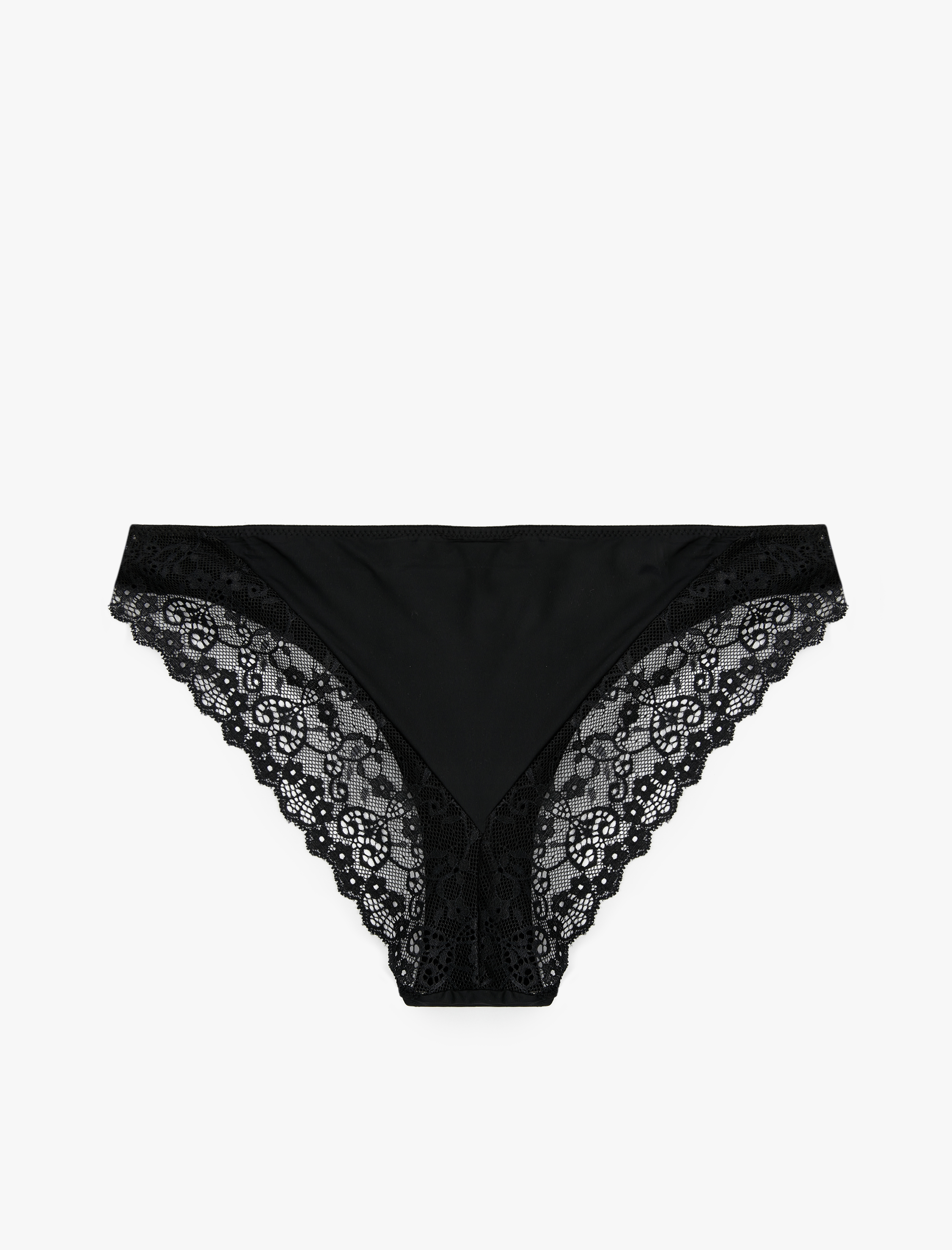   Rahat Kalıp Arkası Dantel Detaylı Brazilian Külot