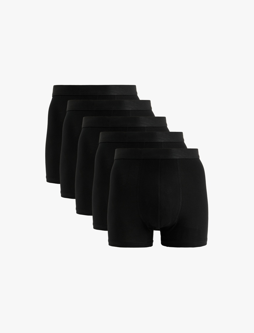   Pamuklu Basic 5'li Boxer Seti