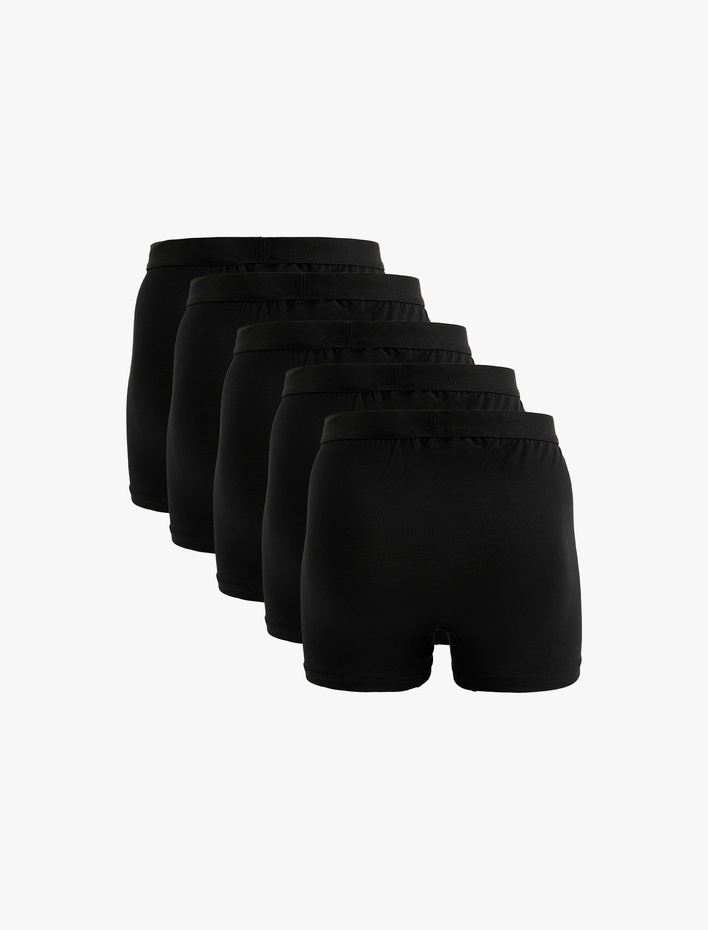  Pamuklu Basic 5'li Boxer Seti