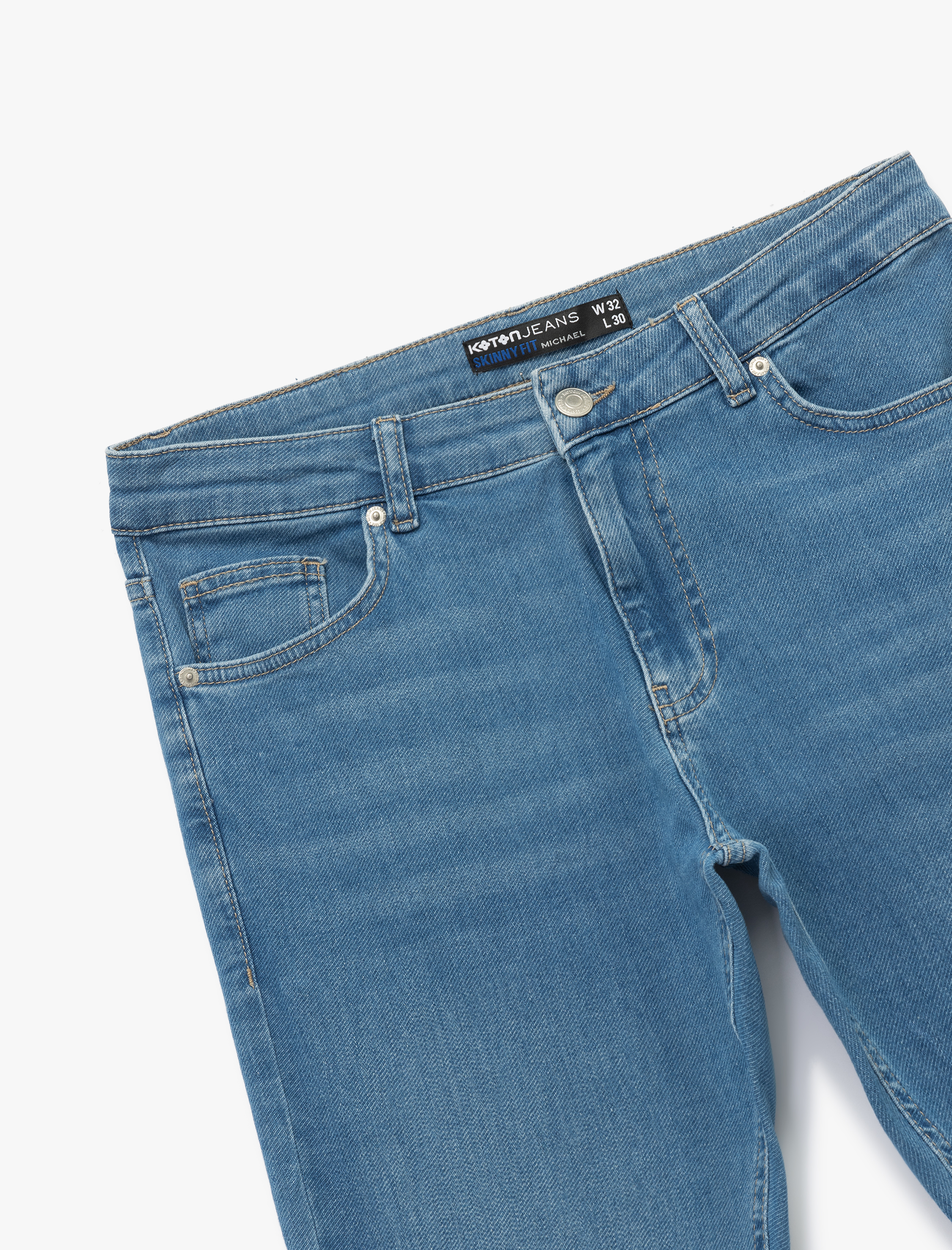   Normal Bel Pamuklu Skinny Fit Jean Pantolon - Michael Jean