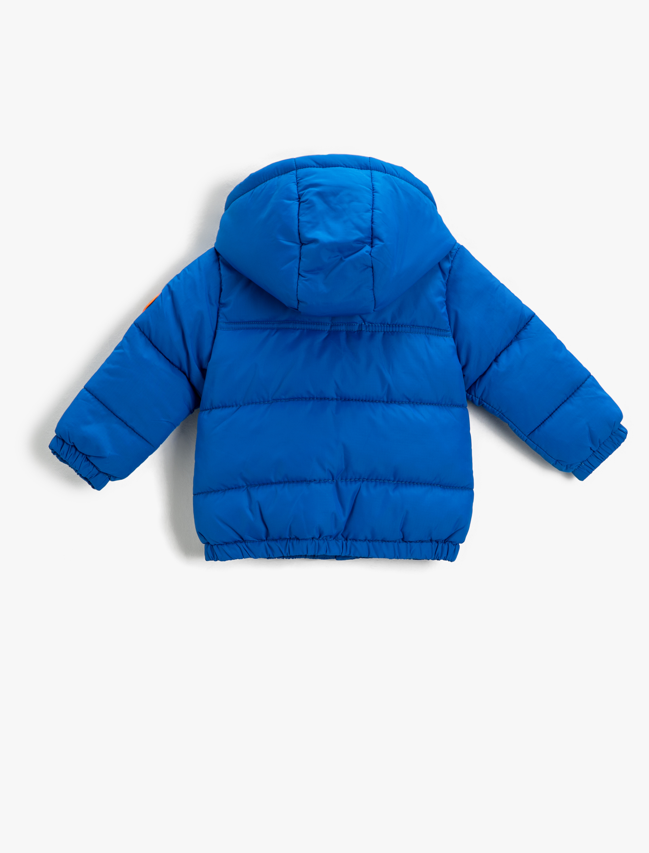  Erkek Bebek Oversize Şişme Mont Kapüşonlu