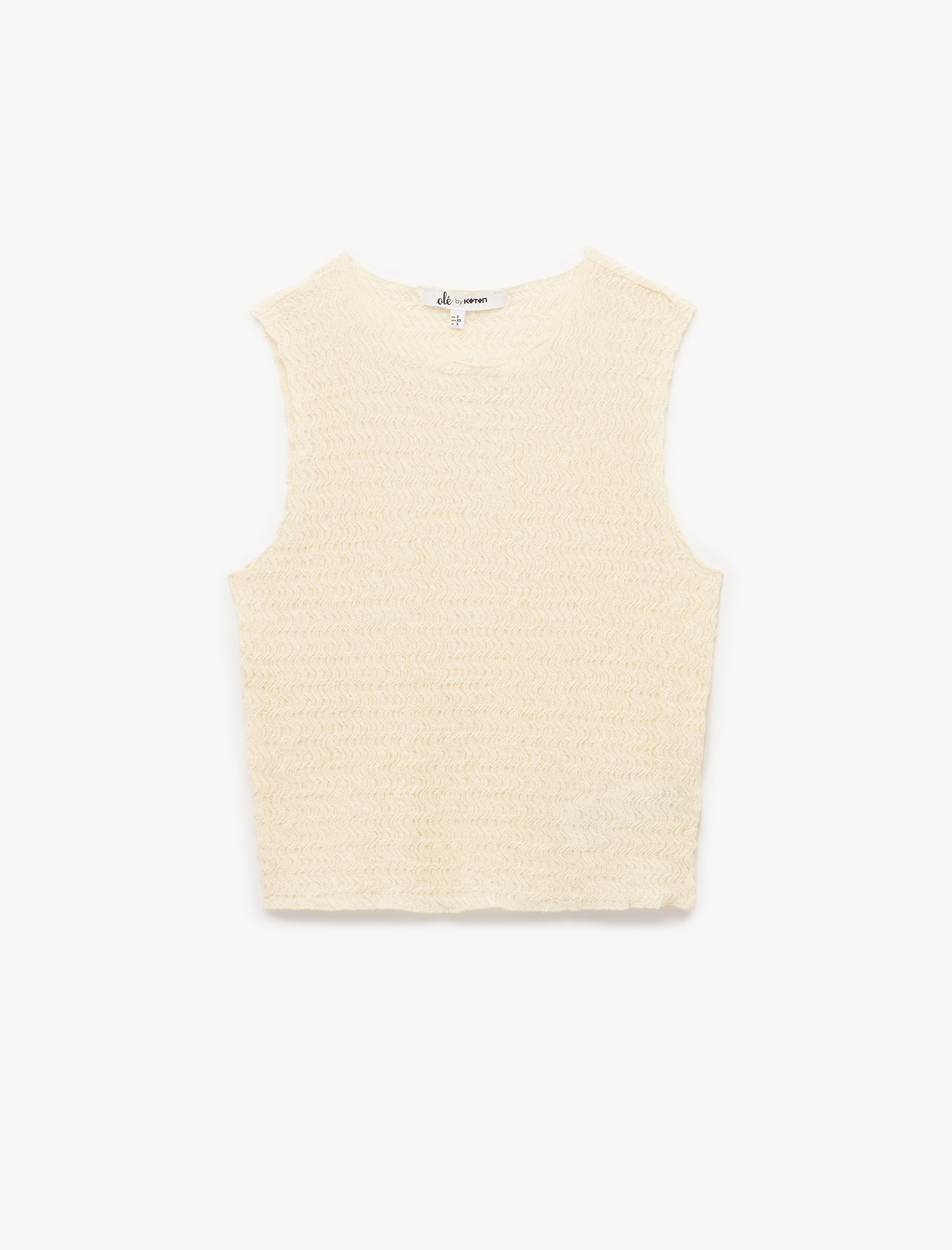   Kolsuz Bisiklet Yaka Bürümcük Bluz