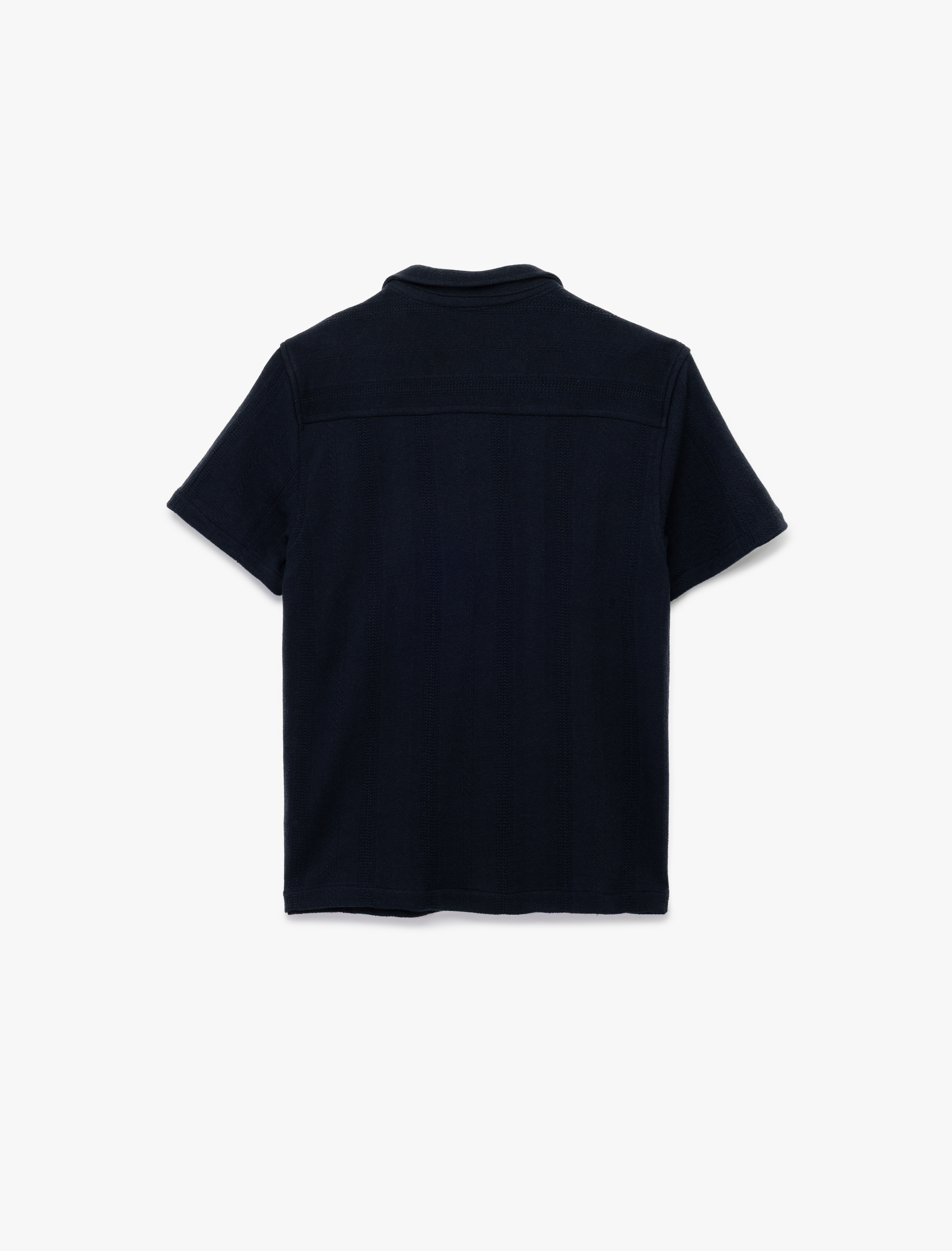   Regular Fit Pamuklu Apaş Yaka Kısa Kollu Gömlek