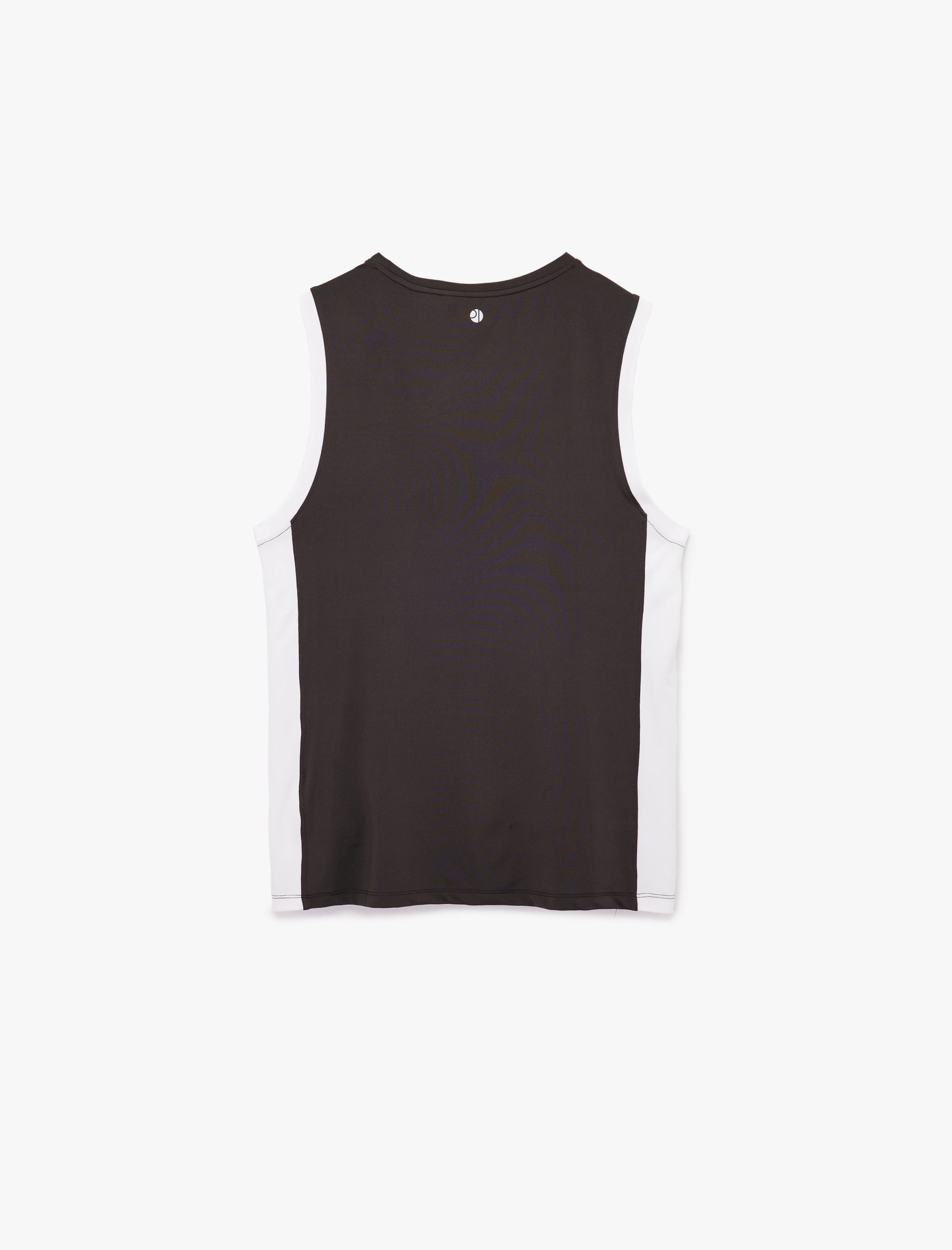   Kolsuz Bisiklet Yaka Renk Kontrastlı Oversize Baskılı Sporcu Atleti