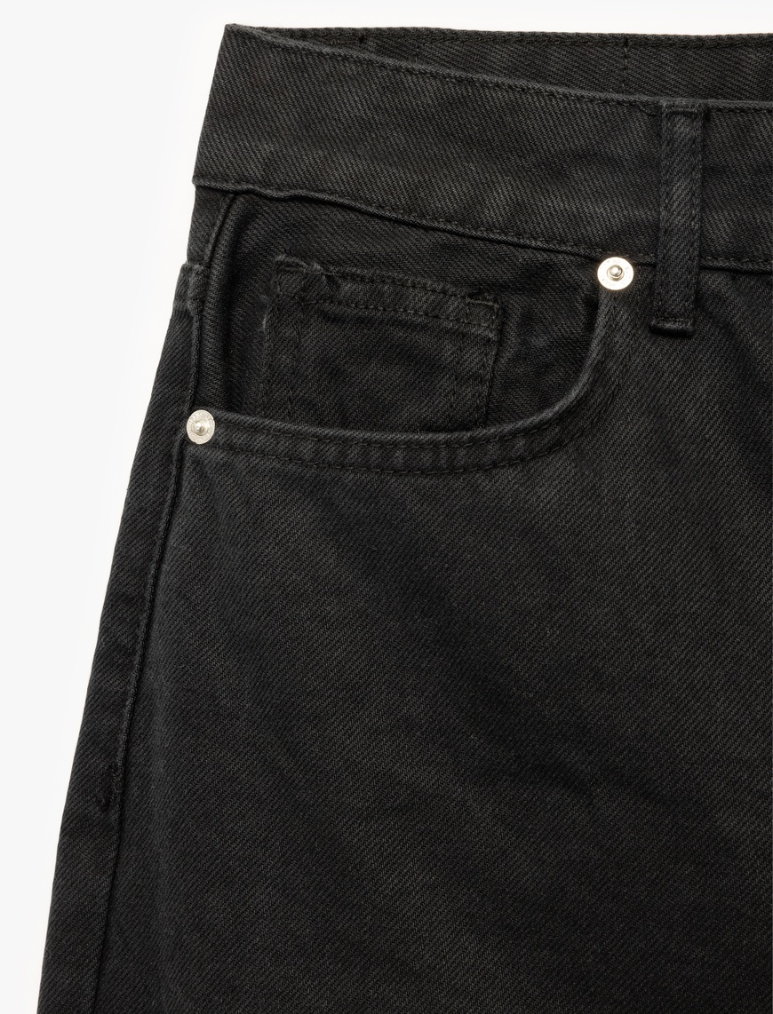   Geniş Paça Denim Pantolon - Bianca Wide Leg Jeans
