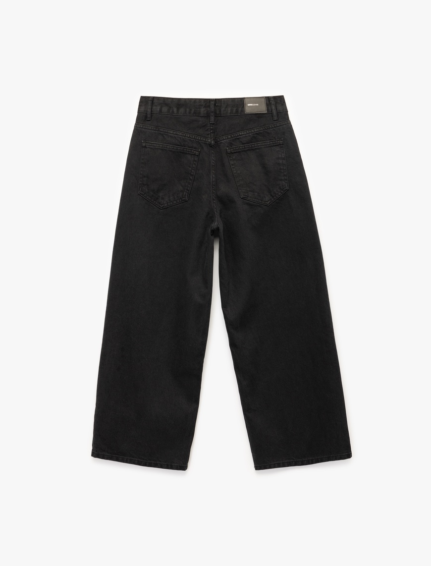   Geniş Paça Denim Pantolon - Bianca Wide Leg Jeans